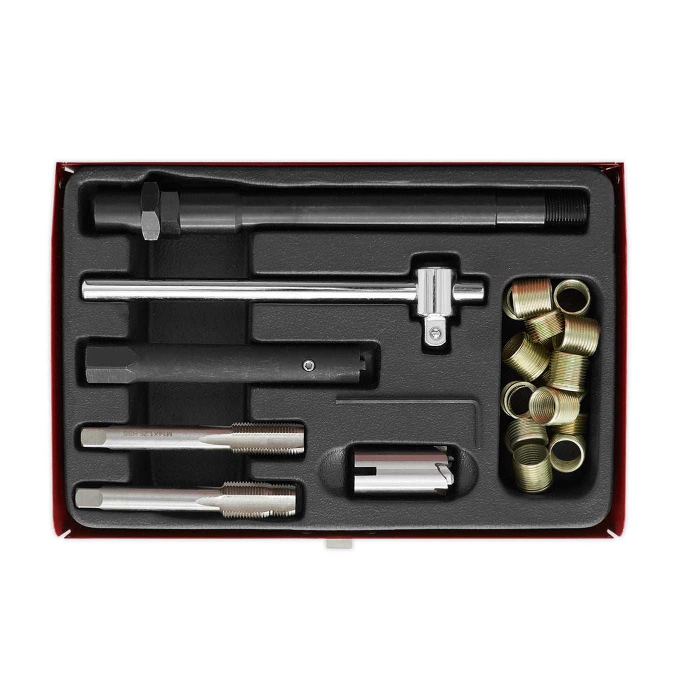 Sealey Spark Plug Thread Repair Kit Comprehensive & Time-Saving