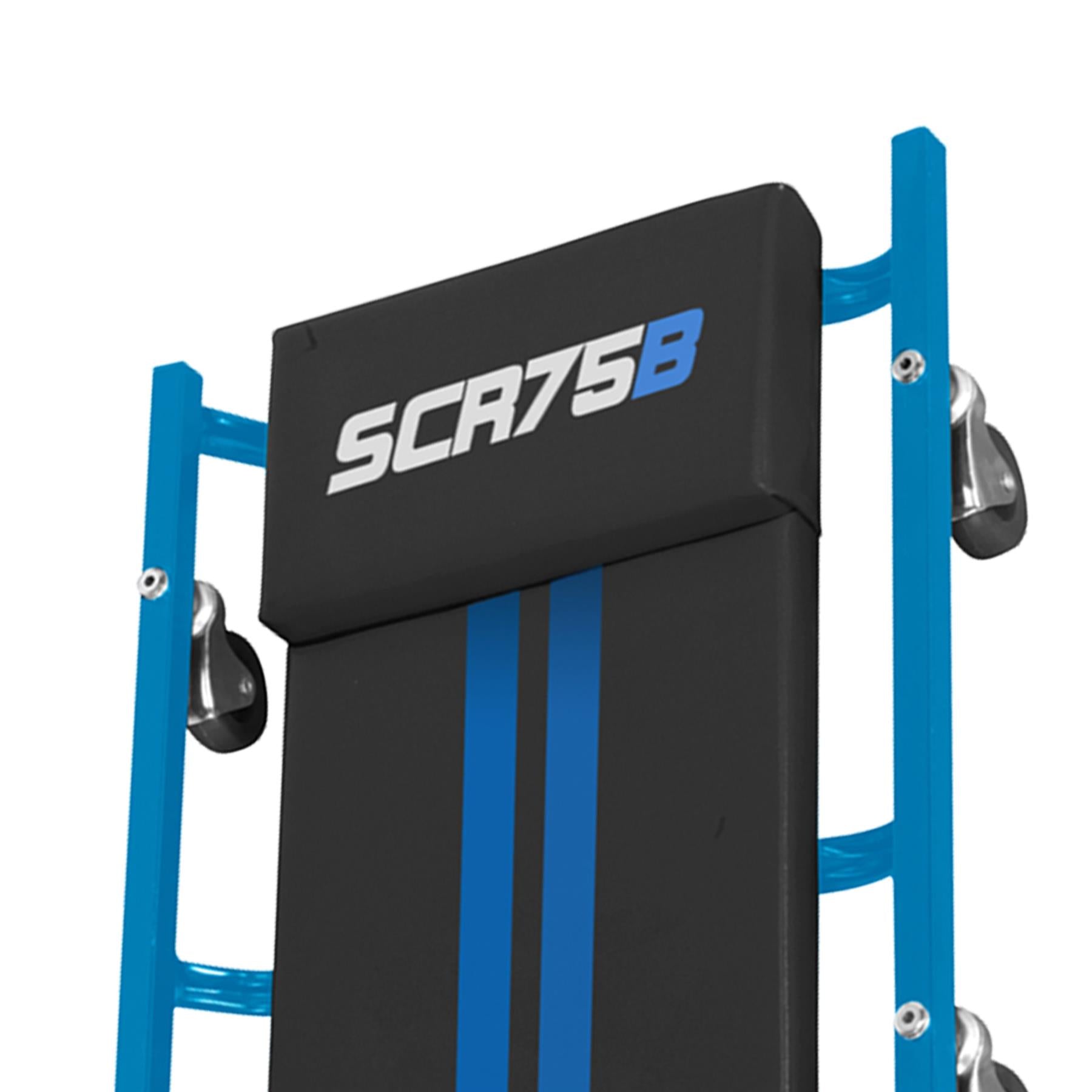 Sealey 36" American-Style Creeper w/ Steel Frame & 6 Wheels - Blue