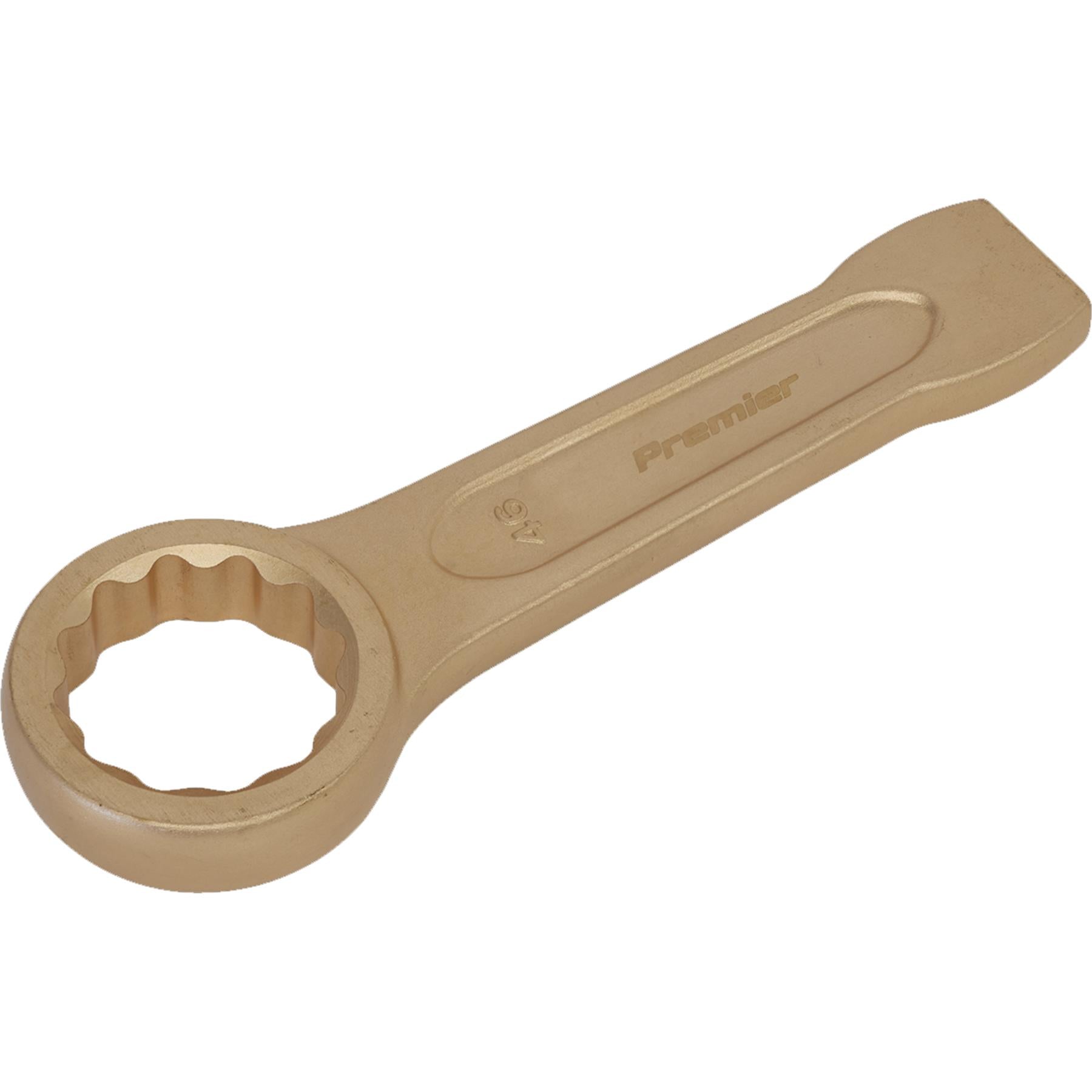 Sealey Slogging Spanner Ring End 46mm - Non-Sparking Beryllium Copper