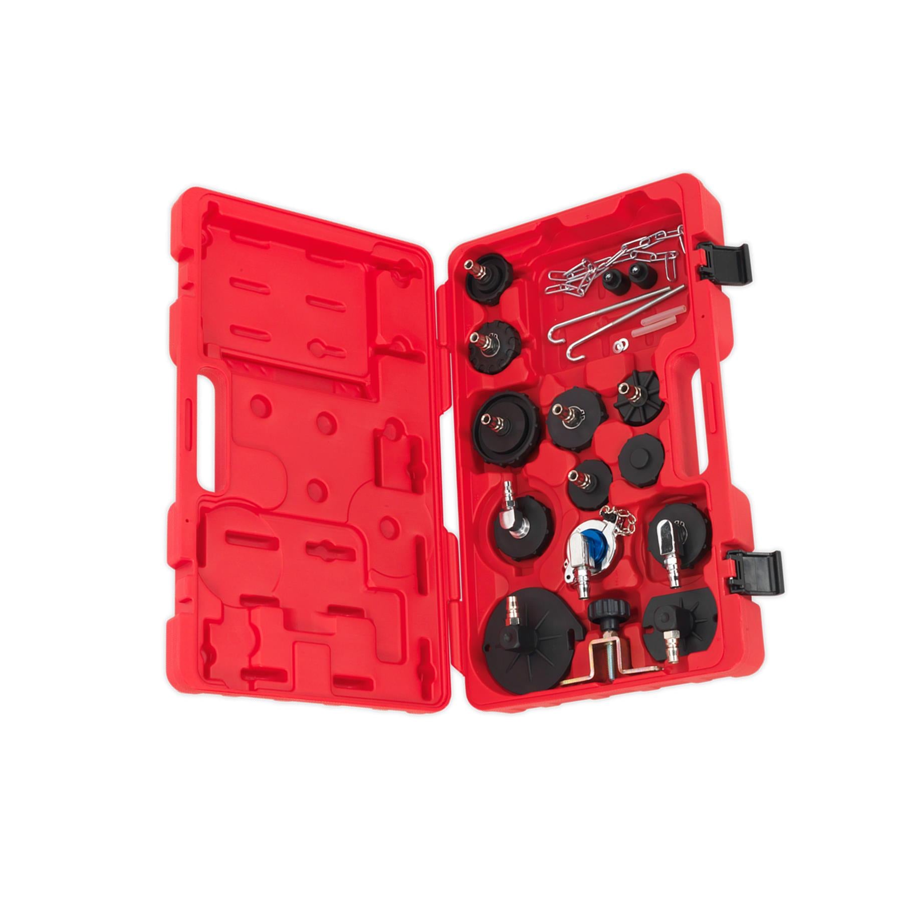 Sealey Brake & Clutch Bleeder Cap Set Comprehensive - VS0204B