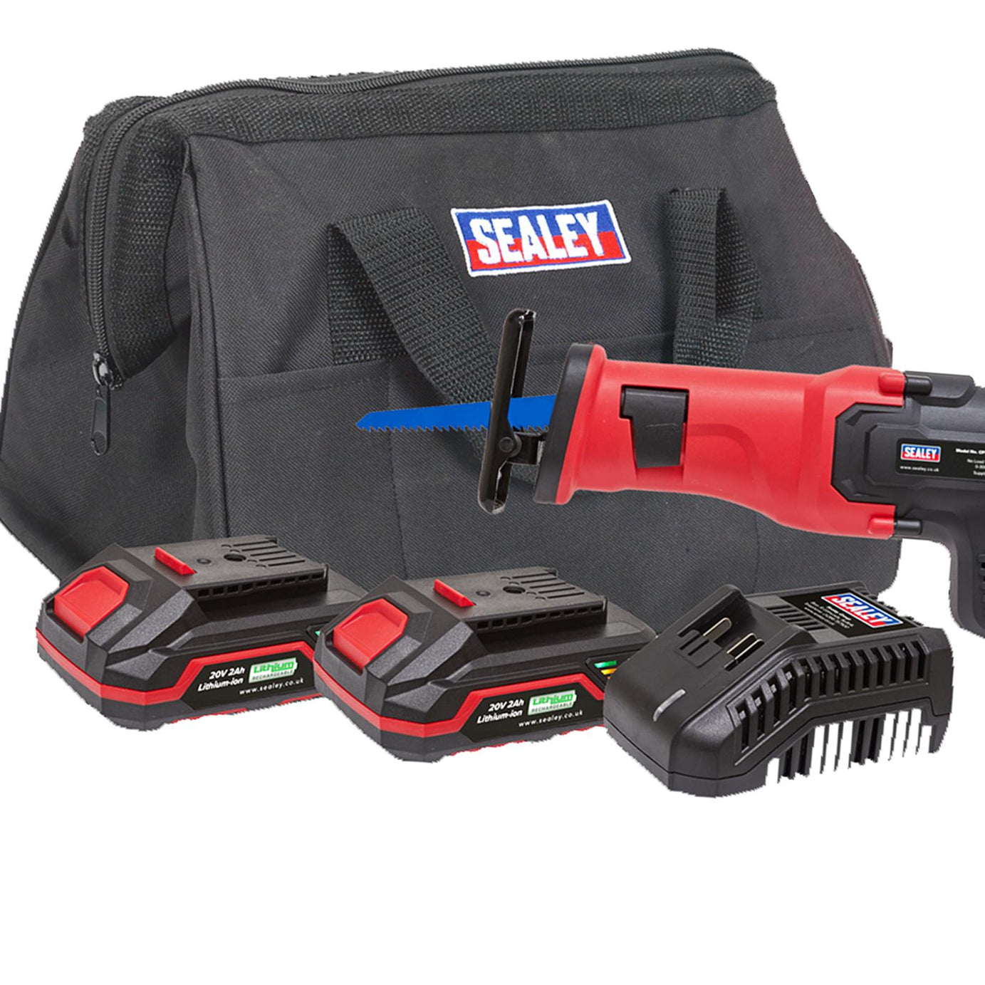 Sealey Cordless Reciprocating Saw Kit 20V SV20 Series - 2 Batteries