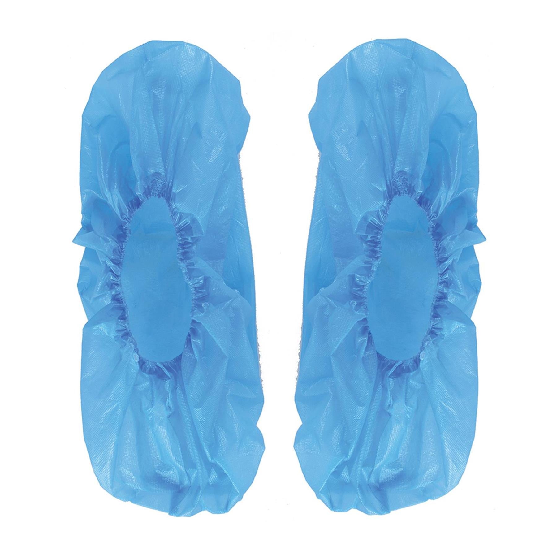 Disposable Shoe Covers 100Pk Textured Finish For Improved Grip One Size