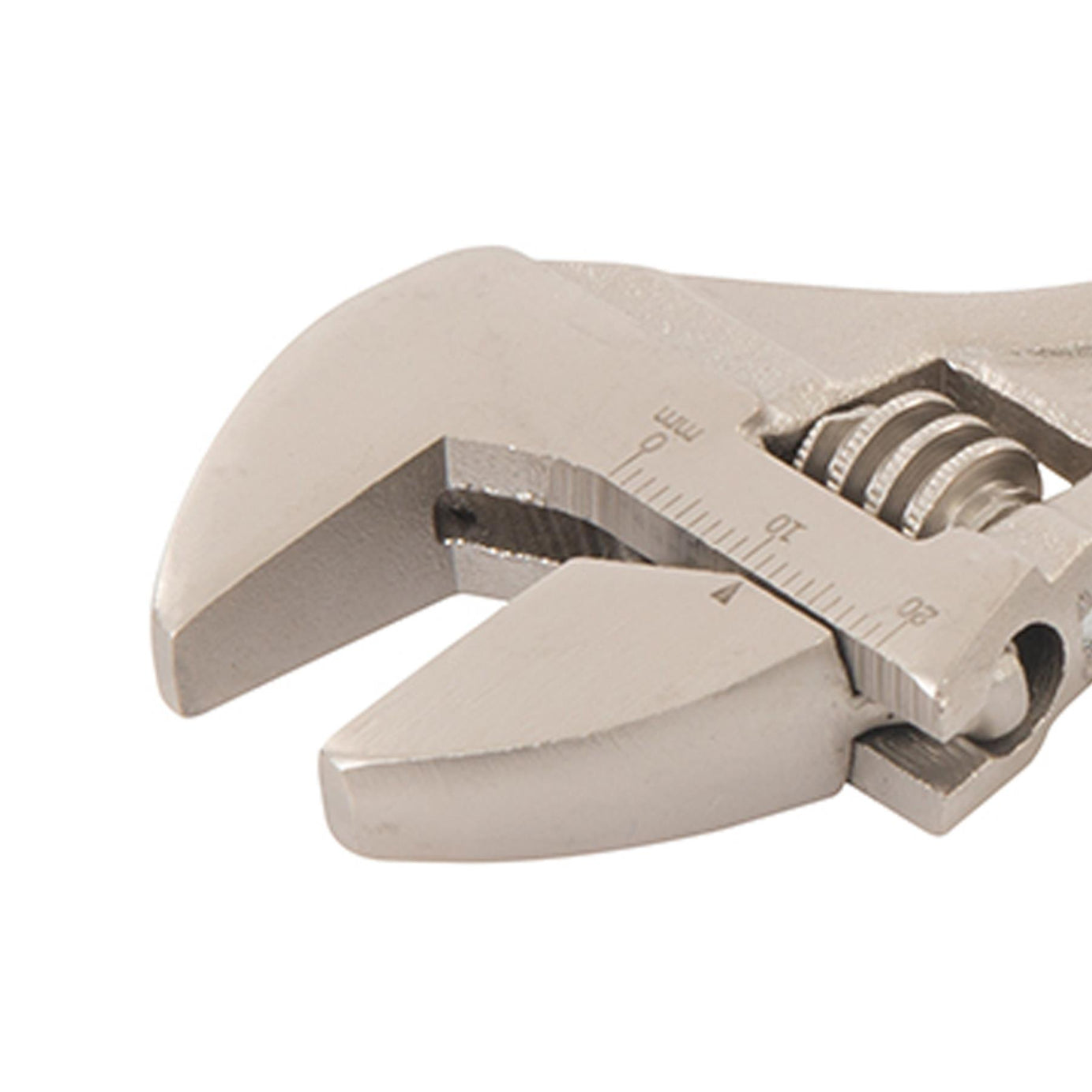 Adjustable Wrench 150mm Length - Jaw 17mm Corrosion-Resistant Satin Finish