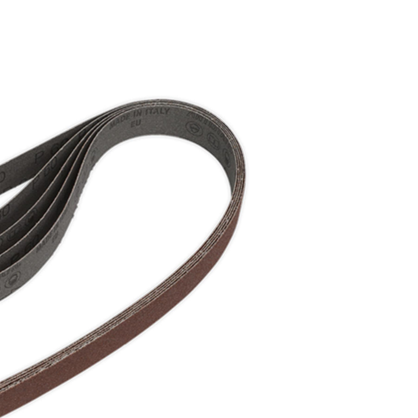 Sealey Sanding Belt 25 x 762mm 60Grit Pack of 5