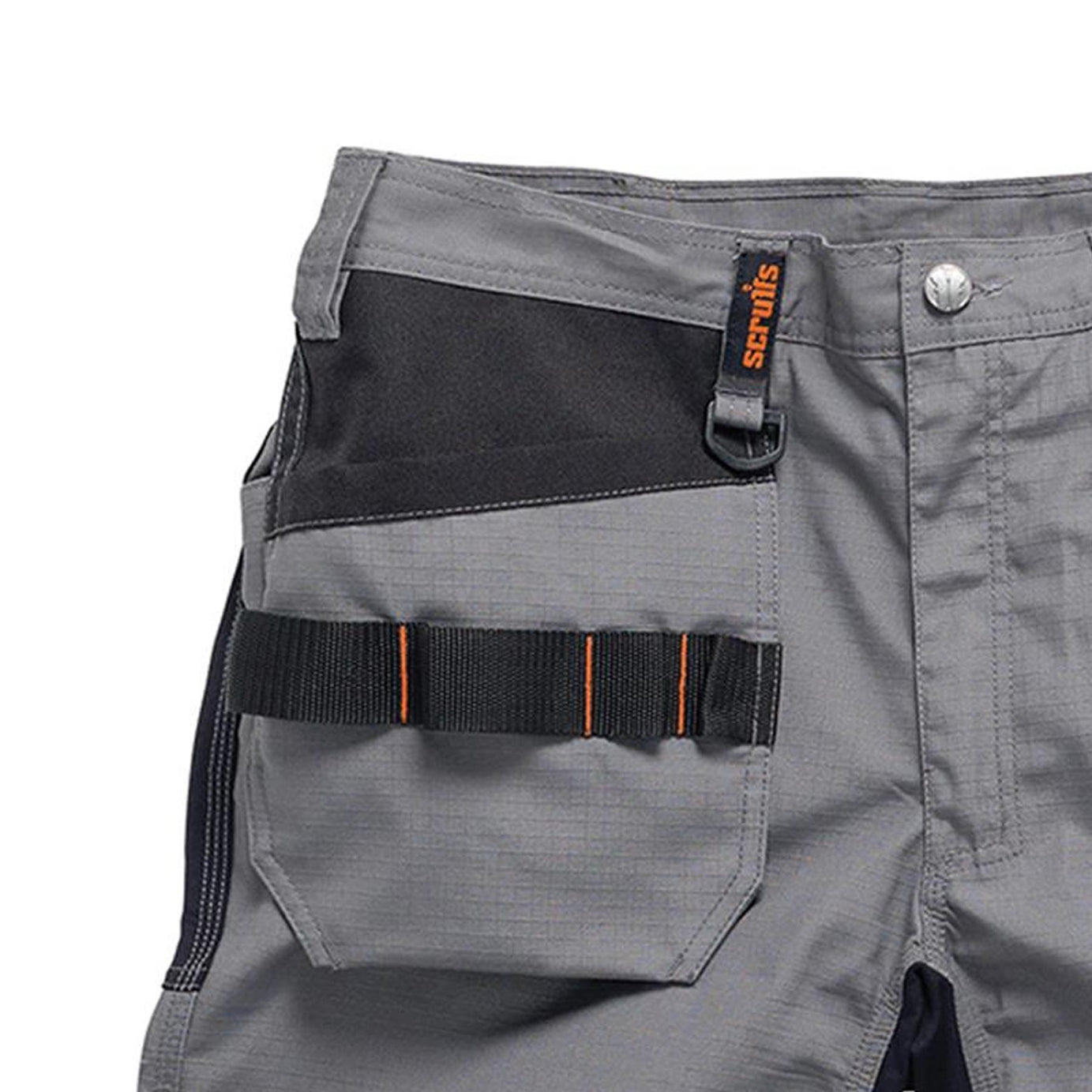 Scruffs Flex Holster Shorts Cargo Combat Pockets Hard Wearing Graphite 40 Waist