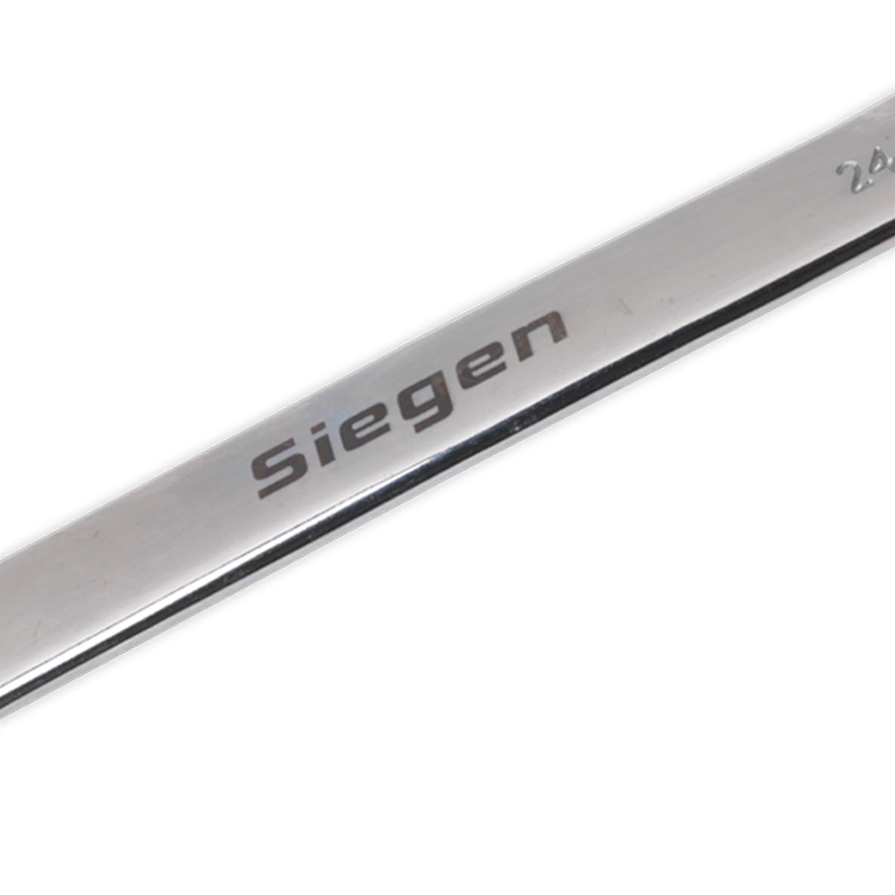 Combination Spanner 24mm. Manufactured from Chrome Sealey