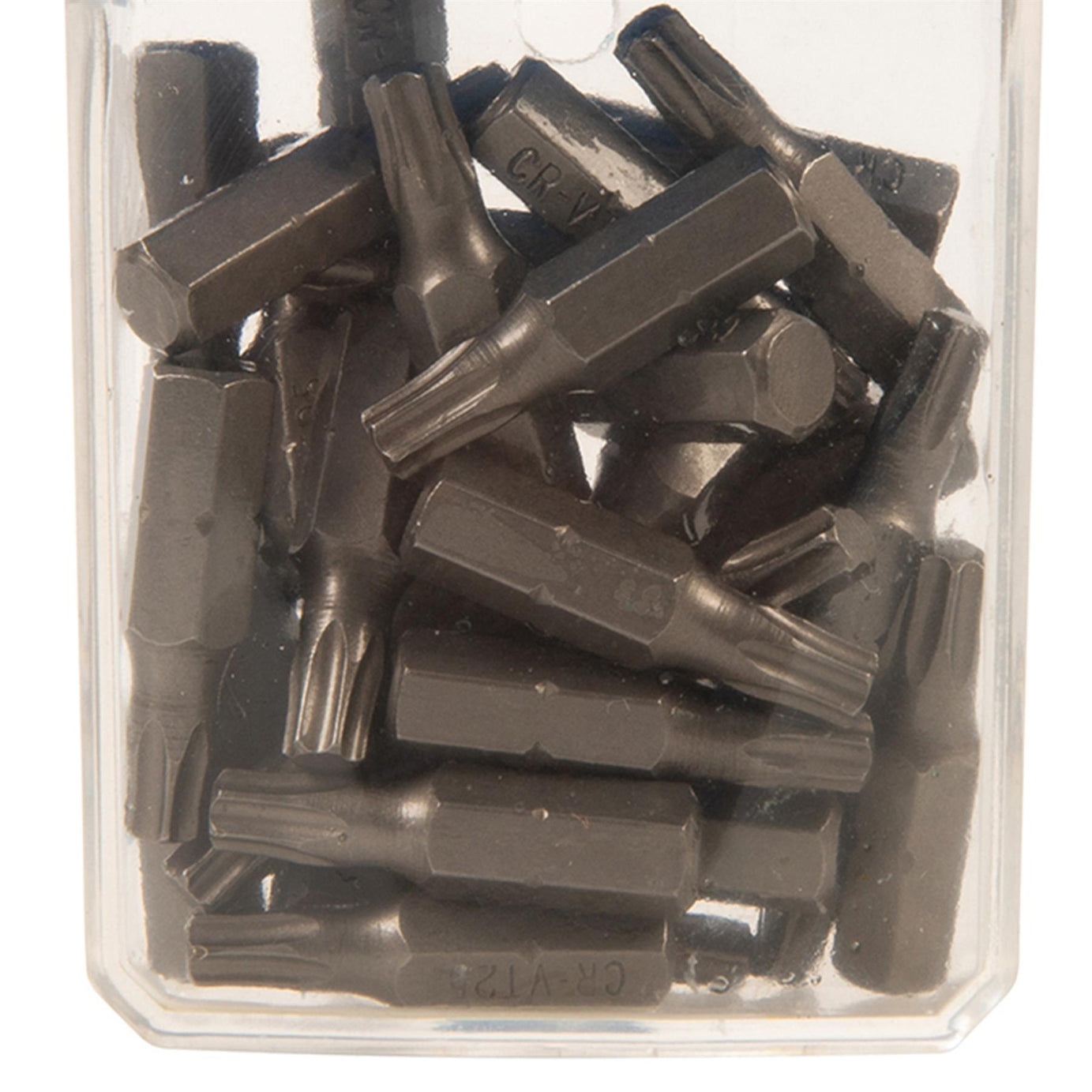 30 Pack Cr-V 6150 Steel Screwdriver Bits 25mm T25