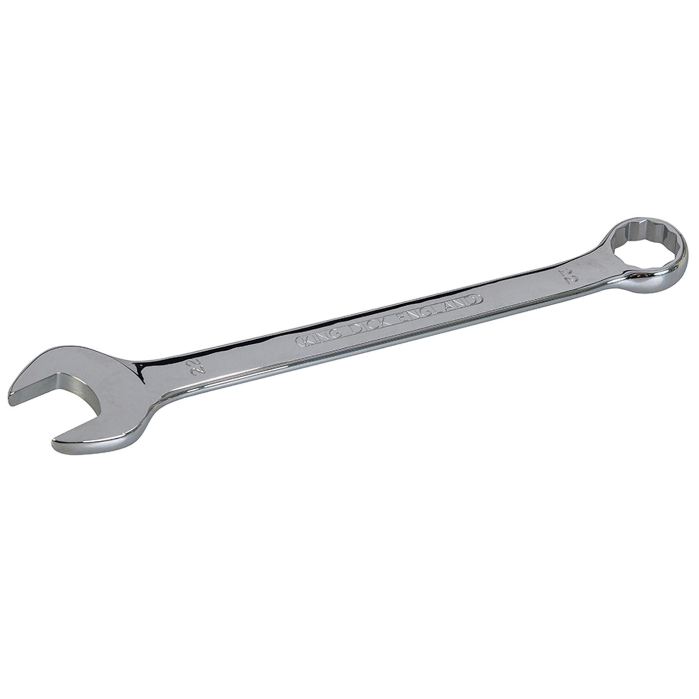 King Dick metric 22 MM polished chrome combination spanner wrenches spanners