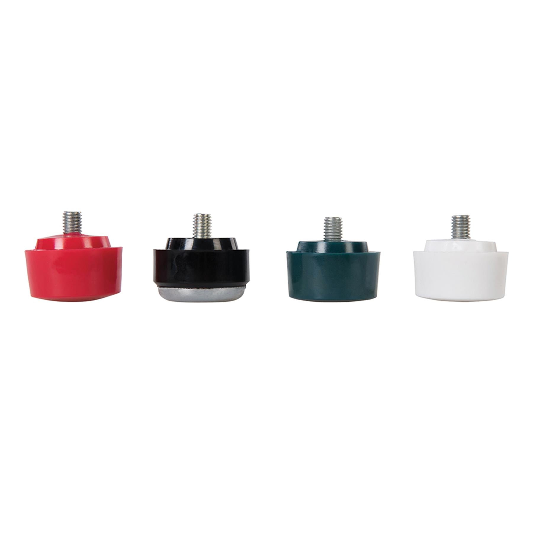 4-In-1 Multi-Head Hammer - 37mm Dia Face Fibreglass Shaft High Shock Absorbency