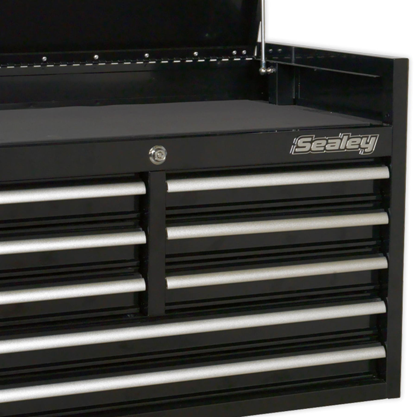 Sealey Topchest 8 Drawer 915mm Heavy-Duty Black