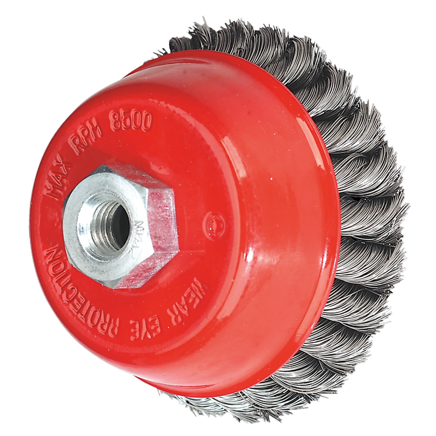 Sealey Twist Knot Wire Cup Brush 100mm M14 x 2mm