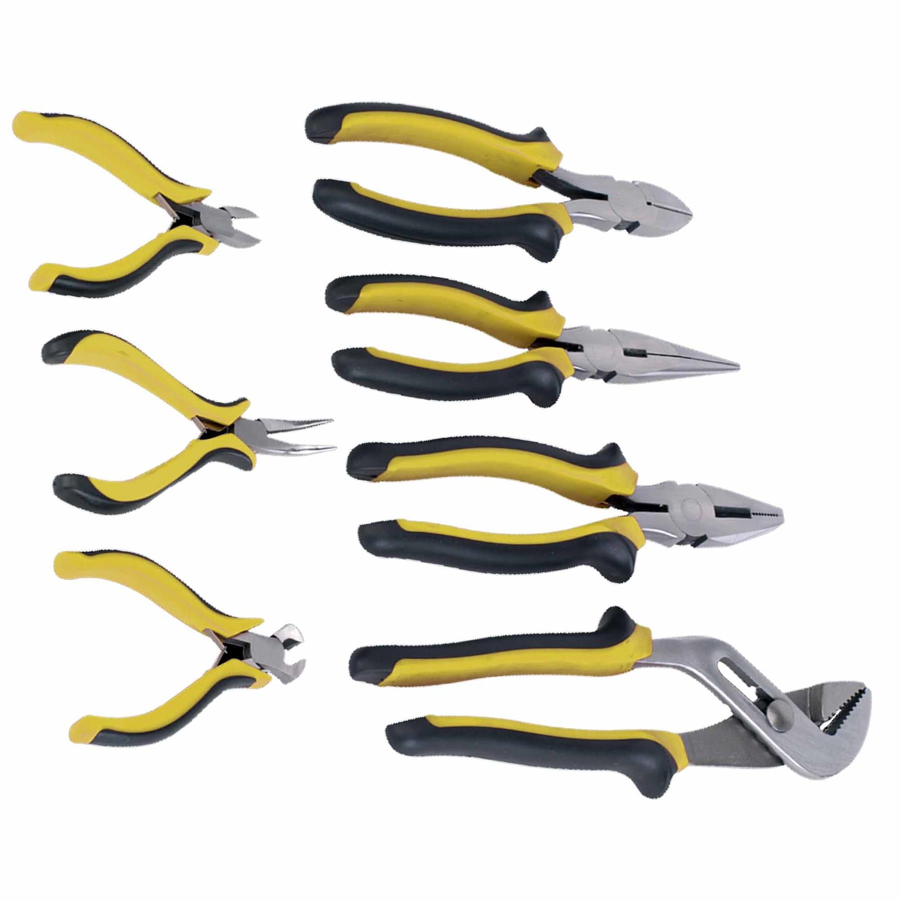 Sealey Comfort Grip Pliers Set 7pc