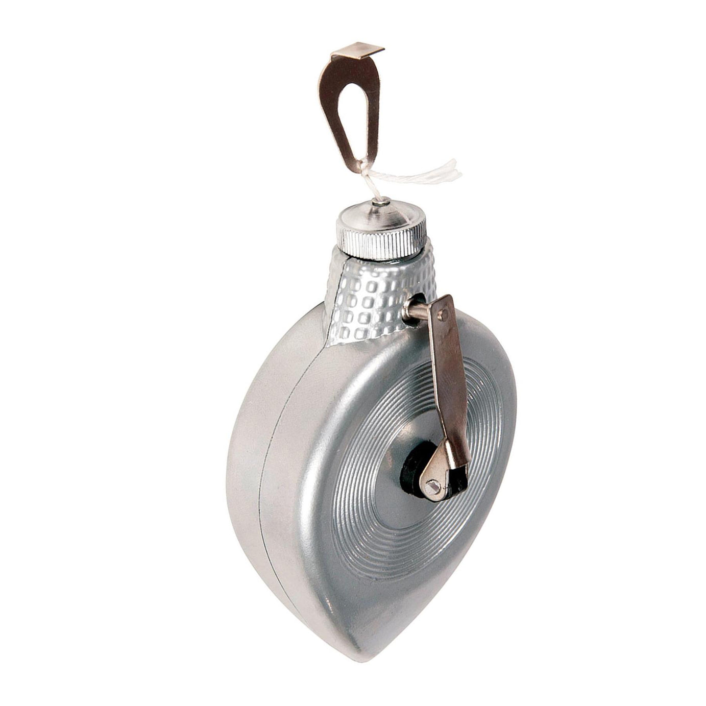 Metal Chalk Line Reel Plumb Bob Lightweight Durable Aluminium 30 metre