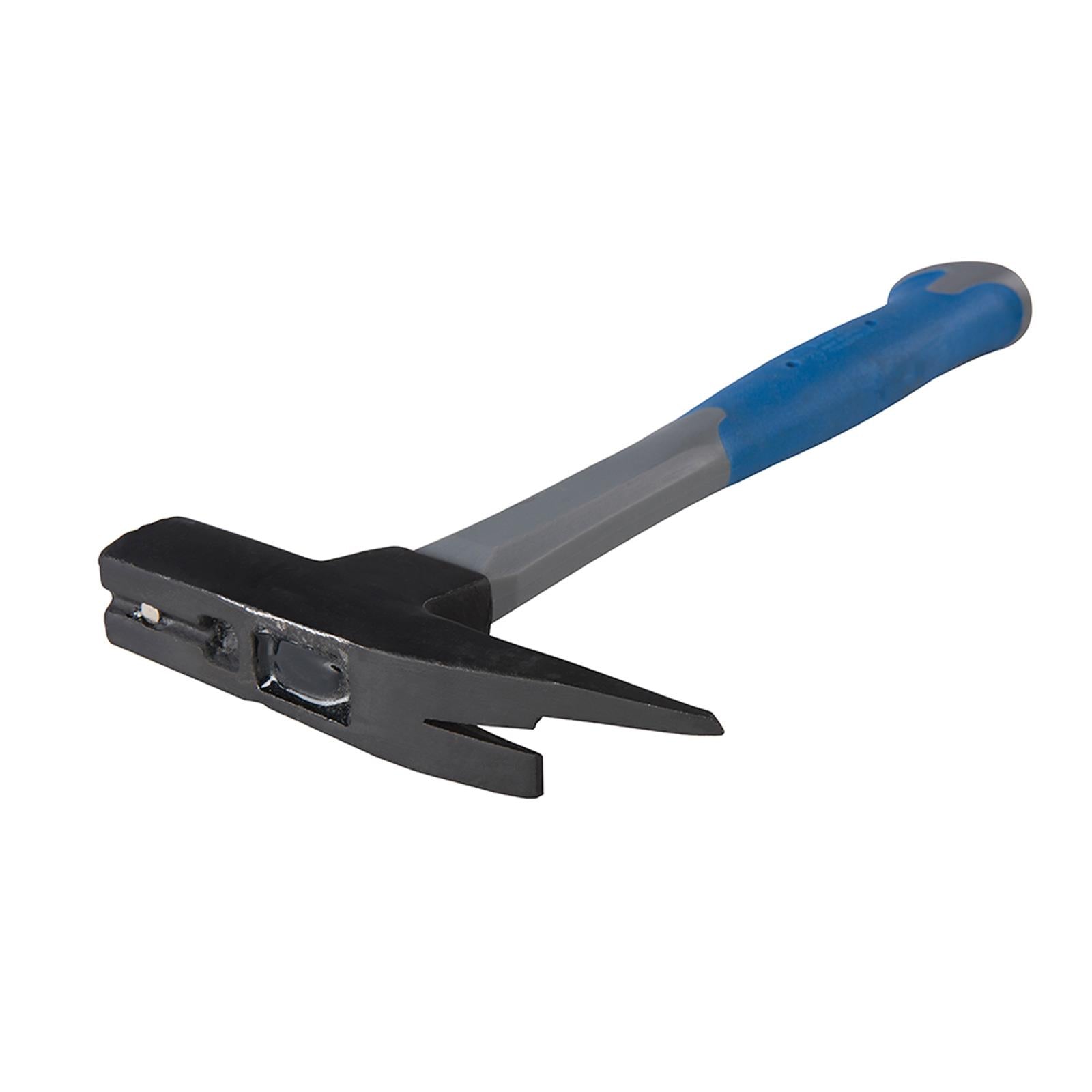 Fibreglass Roofing Hammer 1.3LB Shock-Absorbing Fibreglass Shaft