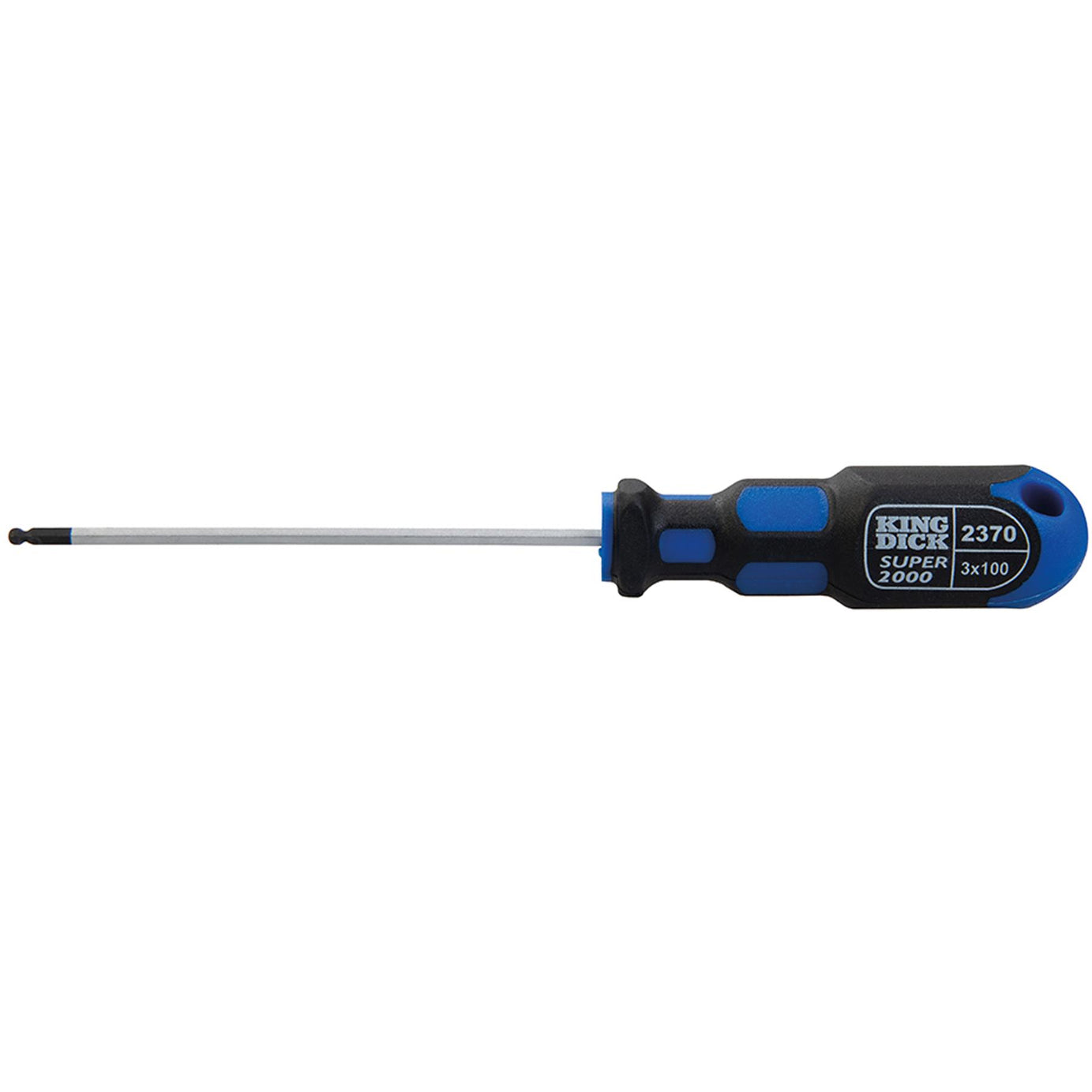 King Dick Hex Ball End Screwdriver 3 X 100mm British Made
