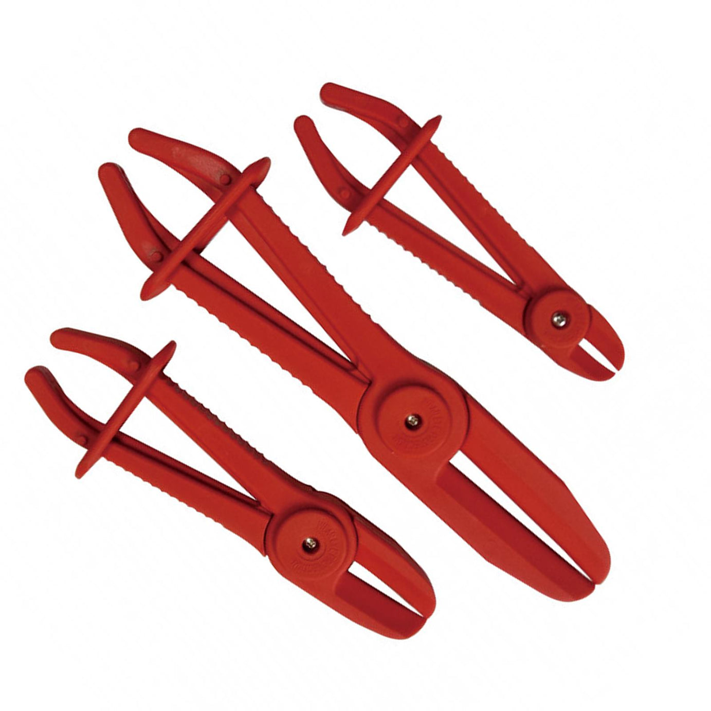 BlueSpot 3Pc Flexible Hose Clamp Set Pipe Pliers Clamping Tool Radiator Brake Hoses Fuel New
