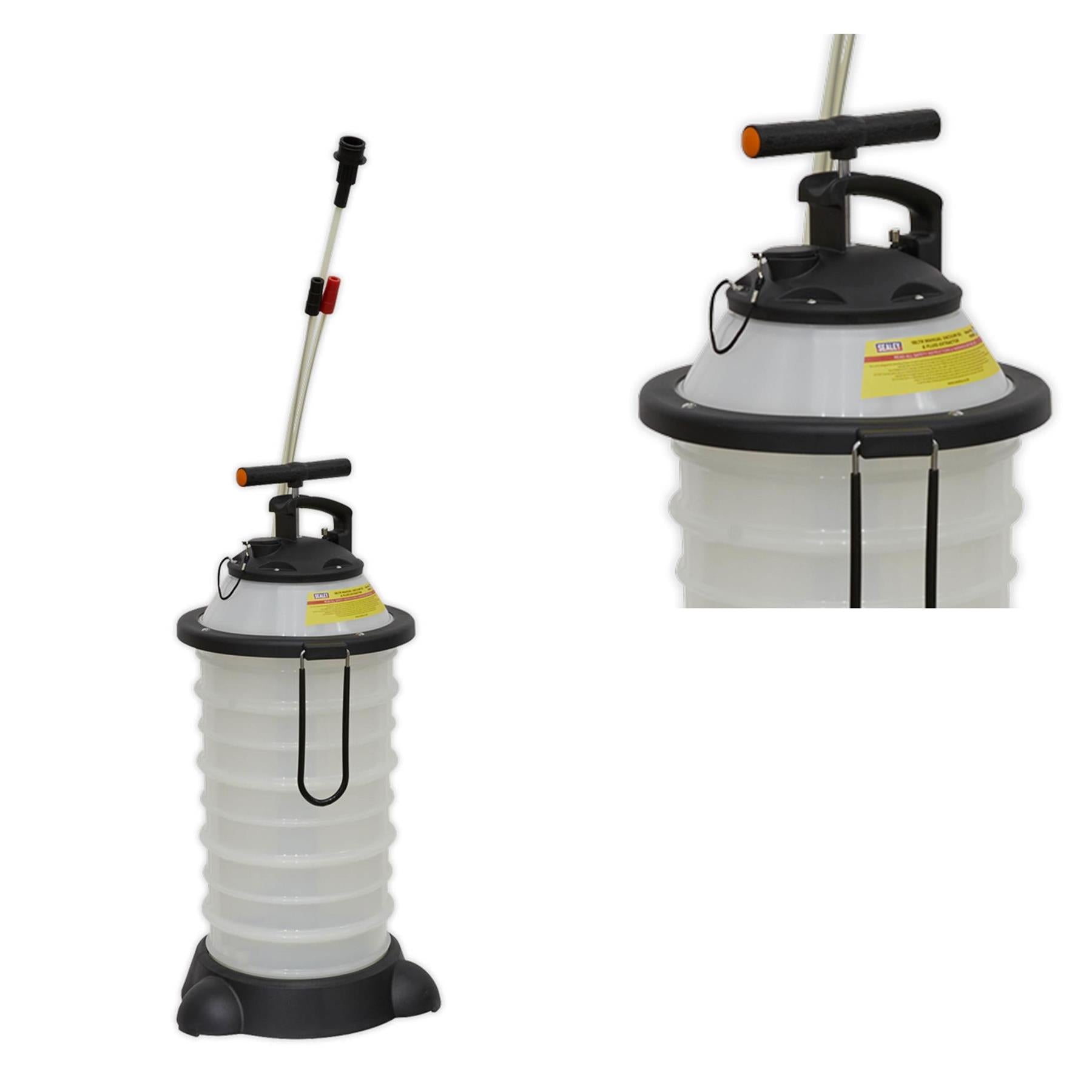 Sealey Vacuum Oil & Fluid Extractor Manual 18L