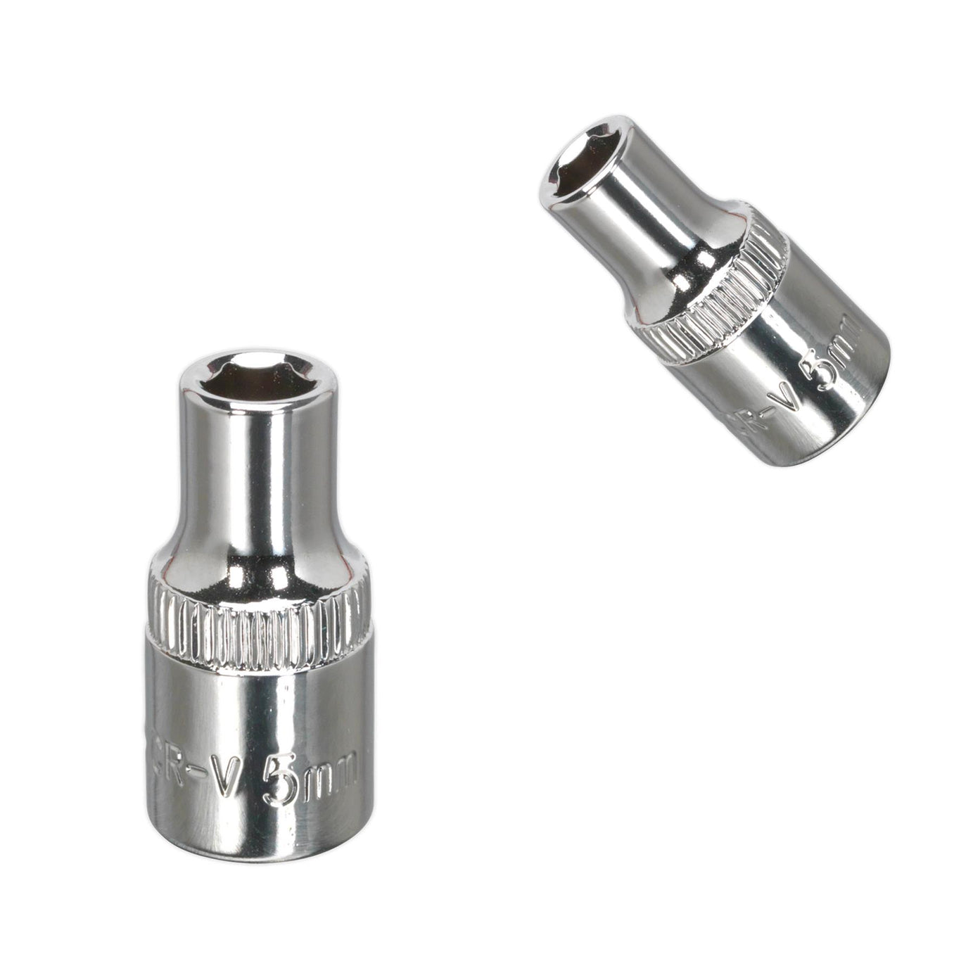 Sealey WallDrive Socket 5mm 1/4"Sq Drive Fully Polished
