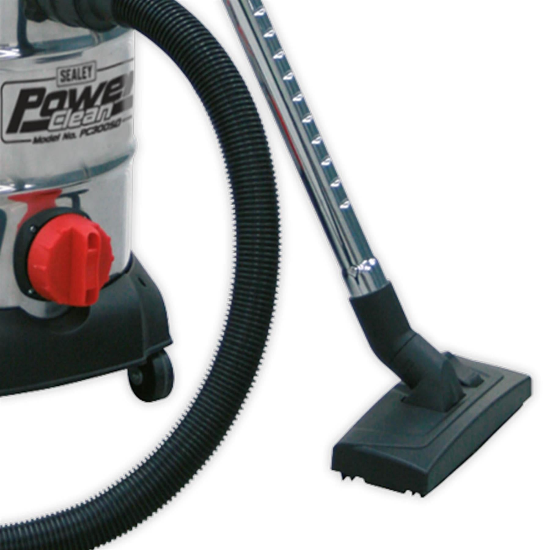 Sealey Vacuum Cleaner Industrial 30L 1400W/230V Stainless Drum