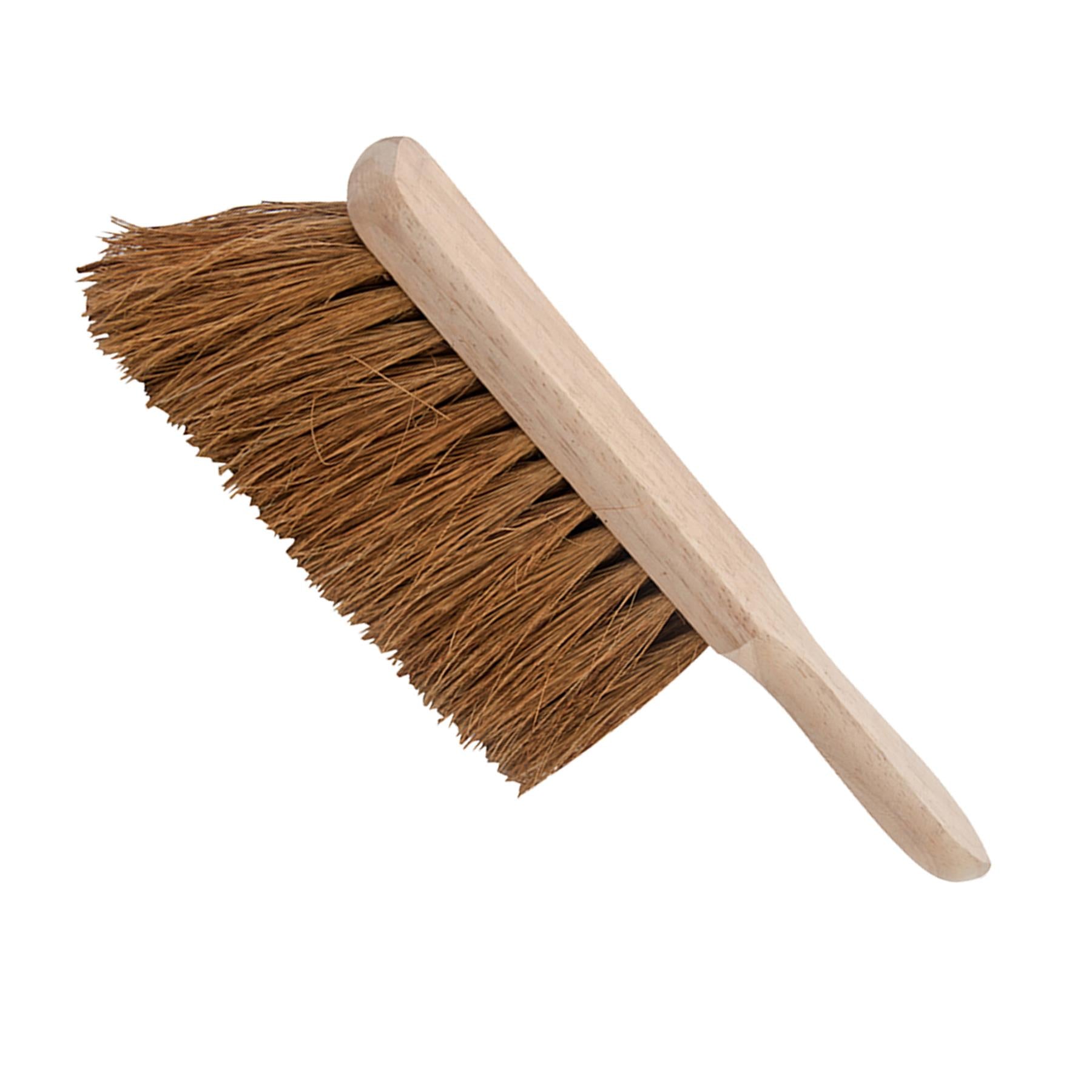 Strong Trade Metal Dustpan And Soft Wooden Hand Brush Dustpan Set