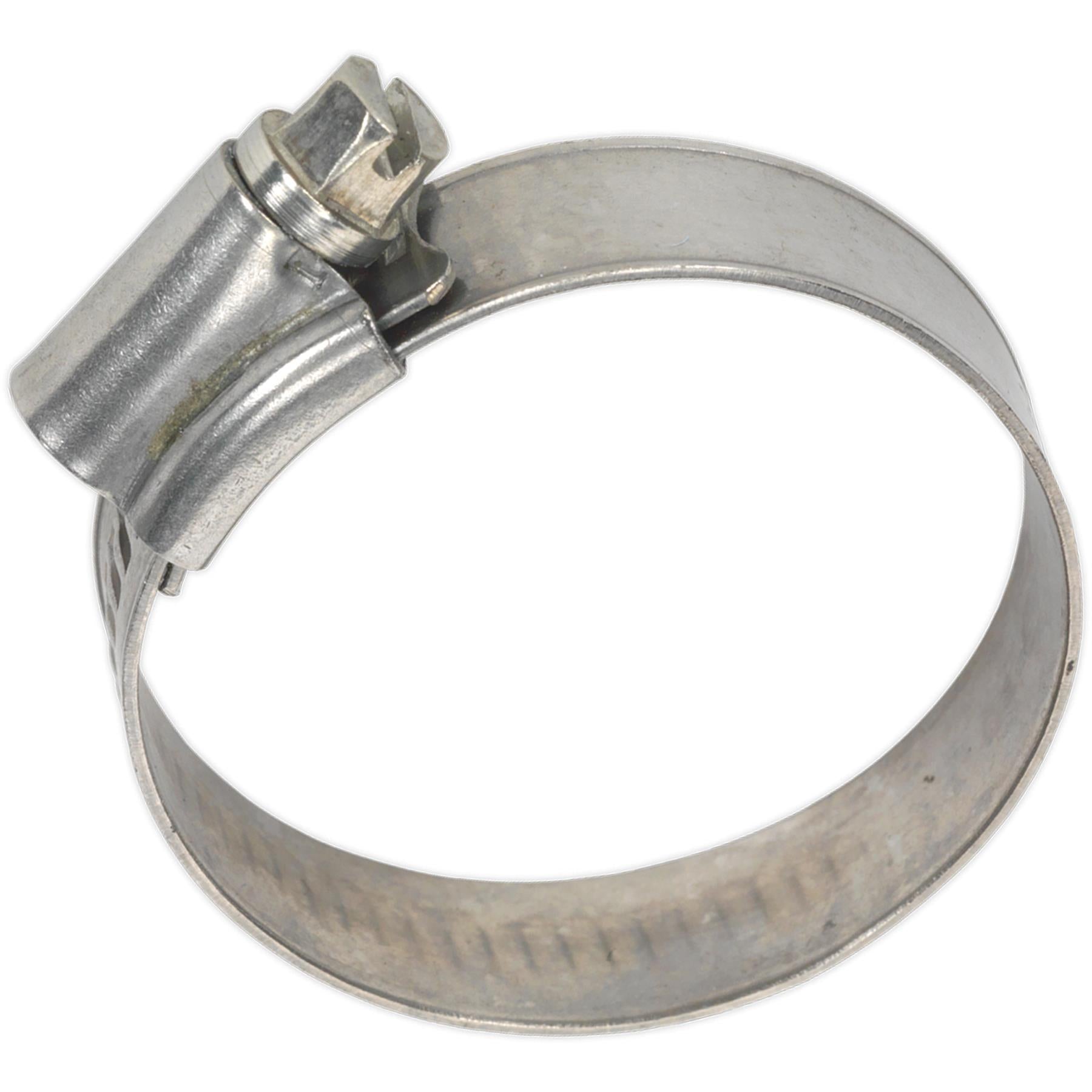 Sealey Hose Clip Stainless Steel 32-44mm Pack of 10