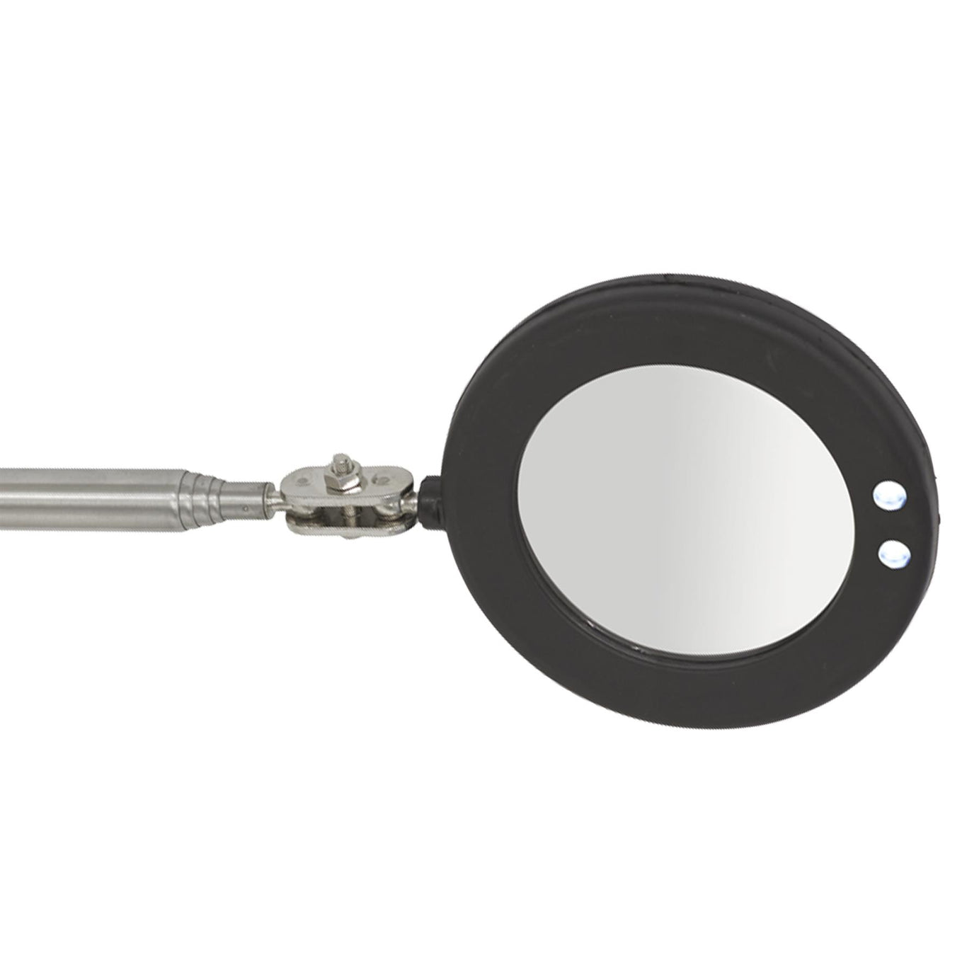 Sealey Telescopic Inspection Mirror 75mm with LED