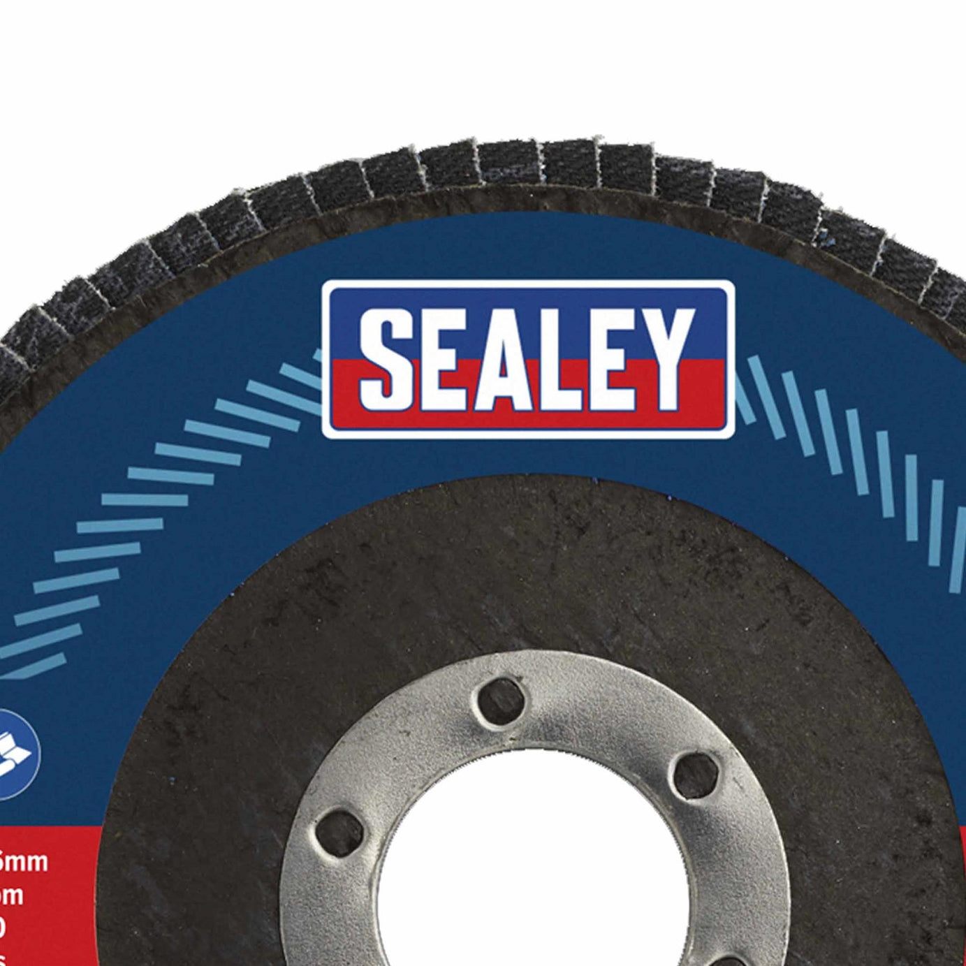 Sealey Flap Disc Zirconium Ø100mm Ø16mm Bore 120Grit