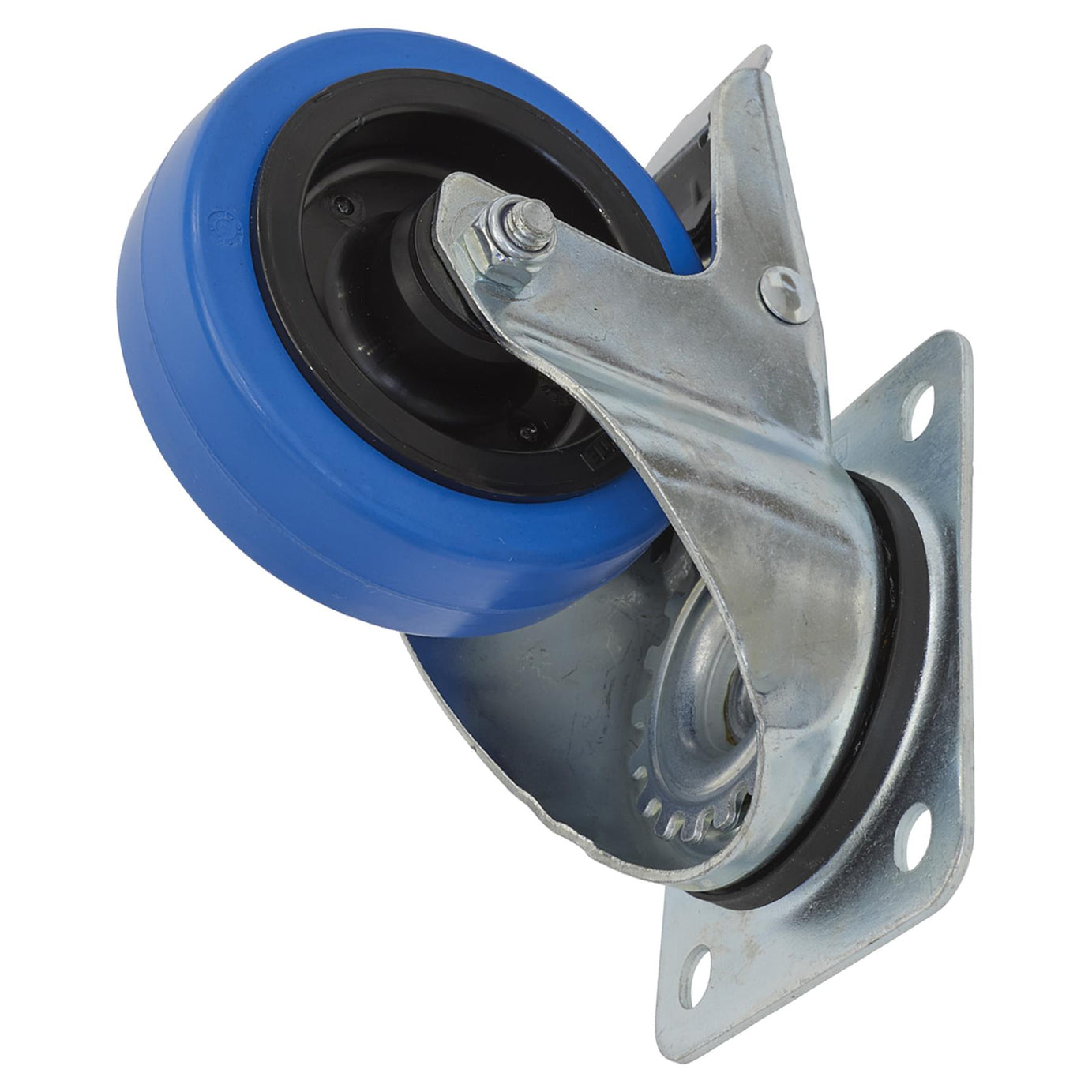 Sealey Castor Wheel Swivel Plate with Total Lock 100mm