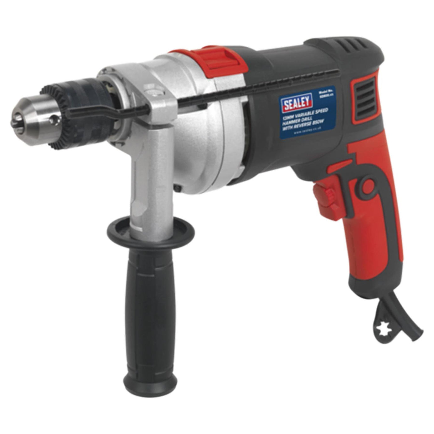 Sealey Hammer Drill 13mm Variable Speed with Reverse 850W/230V