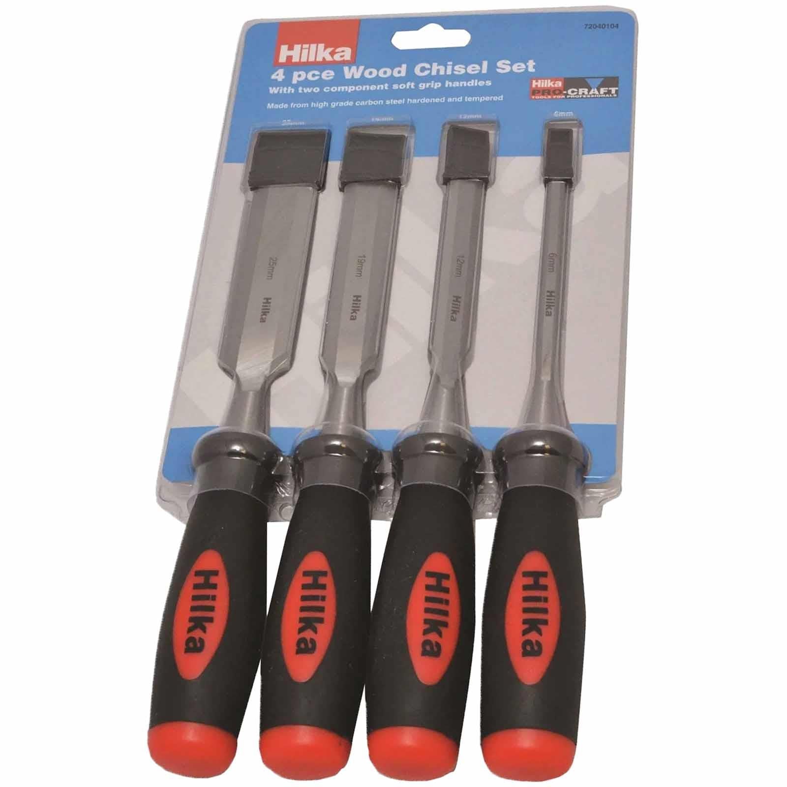 Wood Chisel Set Soft Grip