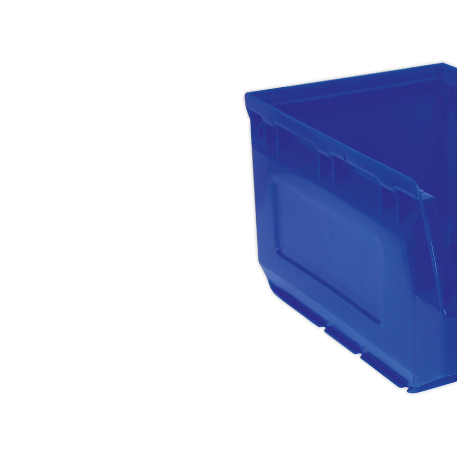 Sealey Plastic Storage Bin 150 x 240 x 130mm - Blue Pack of 38