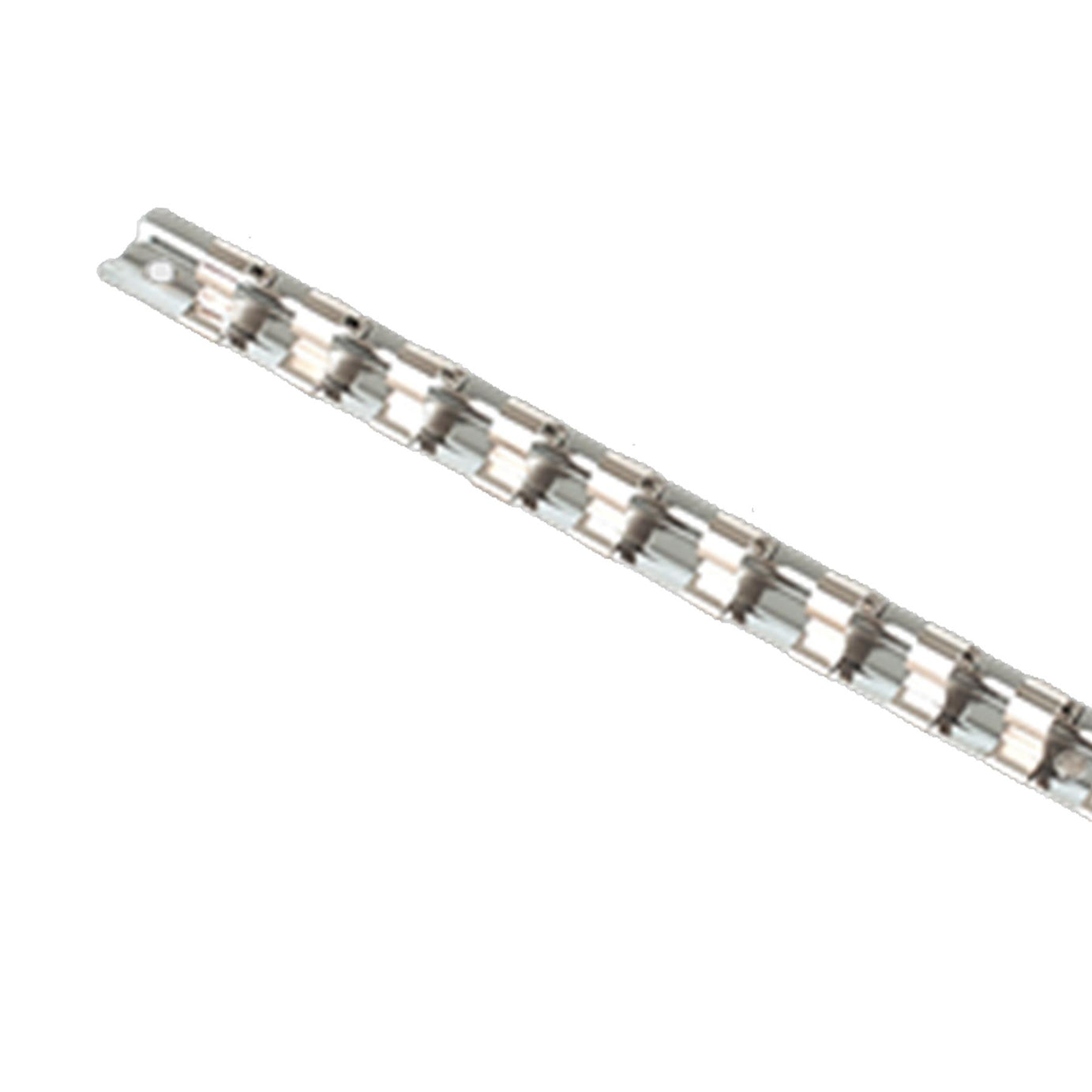 Sealey Socket Retaining Rail With 14 Clips 3/8" Sq Drive For Any Size - AK3812