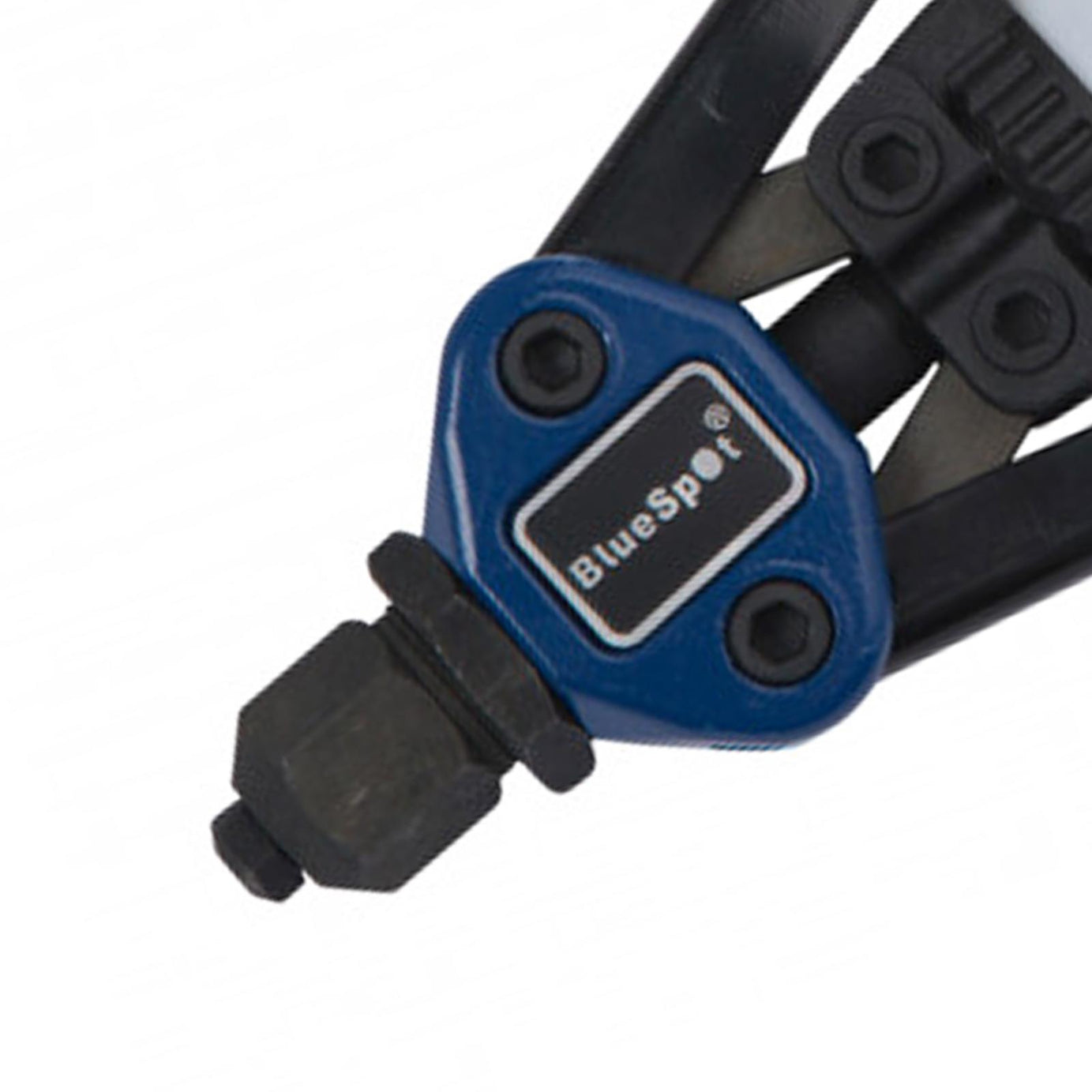 BlueSpot Heavy Duty Riveter 280mm 11" with 4 nozzle set Alloy Steel Jaws