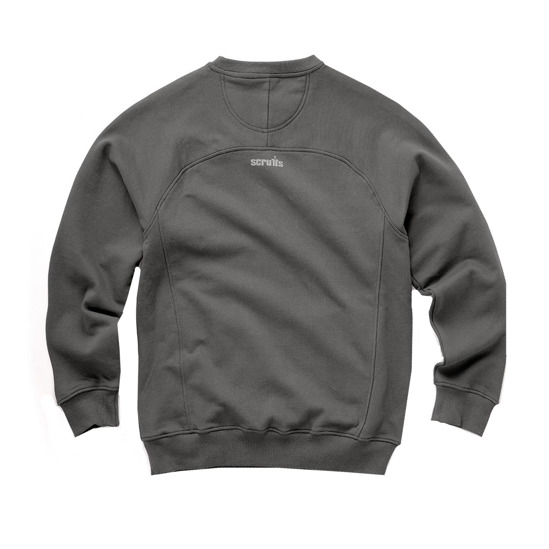 Scruffs Eco Worker Shirt Mens Work Sweatshirt Graphite XXXL