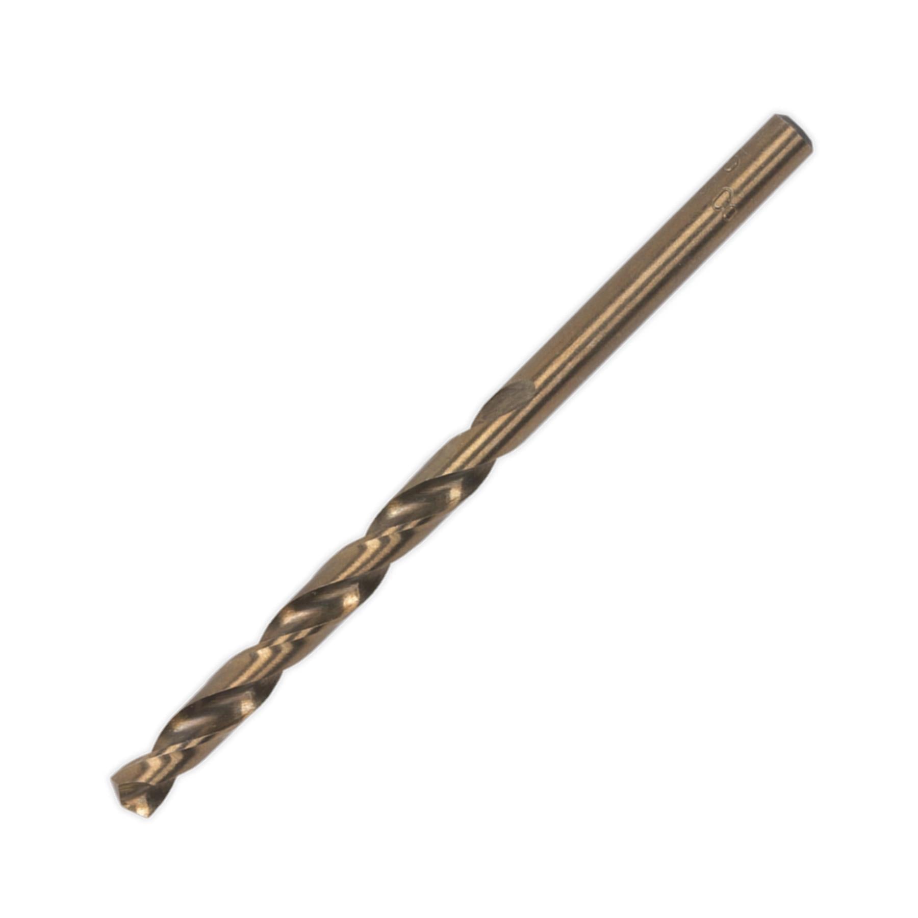 Sealey HSS Cobalt Fully Ground Drill Bit 8.5mm Pack of 10