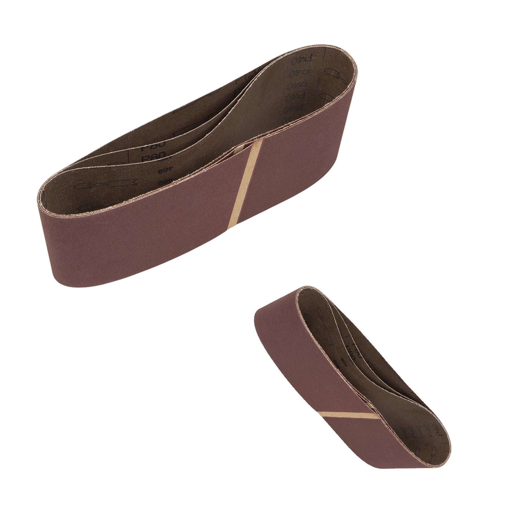 Sealey Sanding Belt 100 x 610mm - Assorted Pack of 3