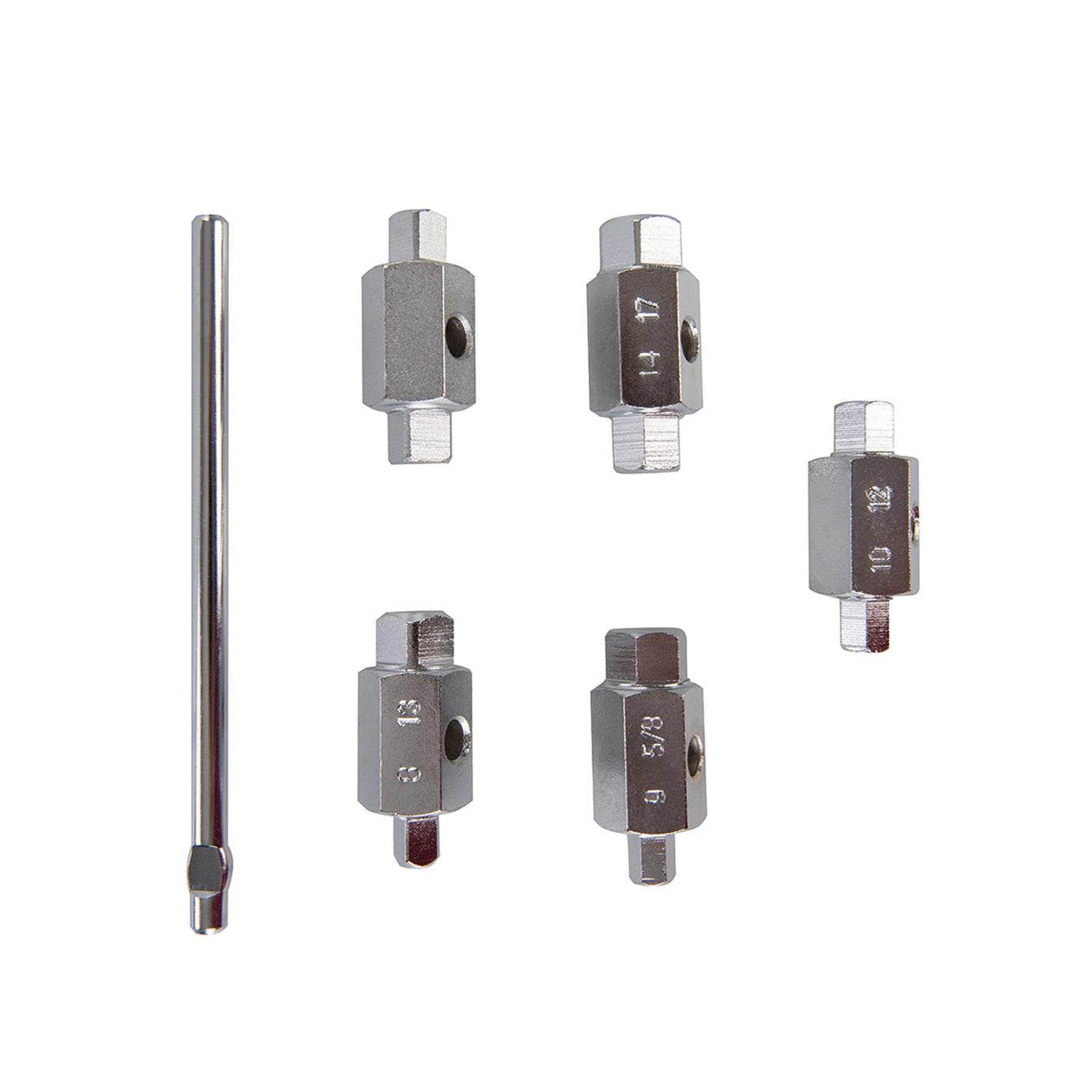 5 piece Sump Plug Key Set - Brake Drain Gearbox Axle Oil 10 SIZES