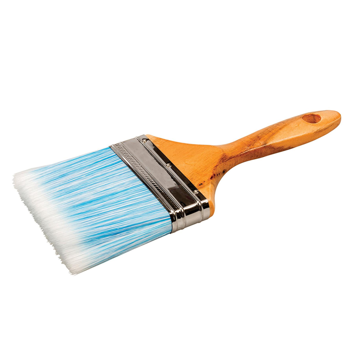 Synthetic "Bristle" Paint Brush For Smooth Finish For Emulsion Wood 100mm