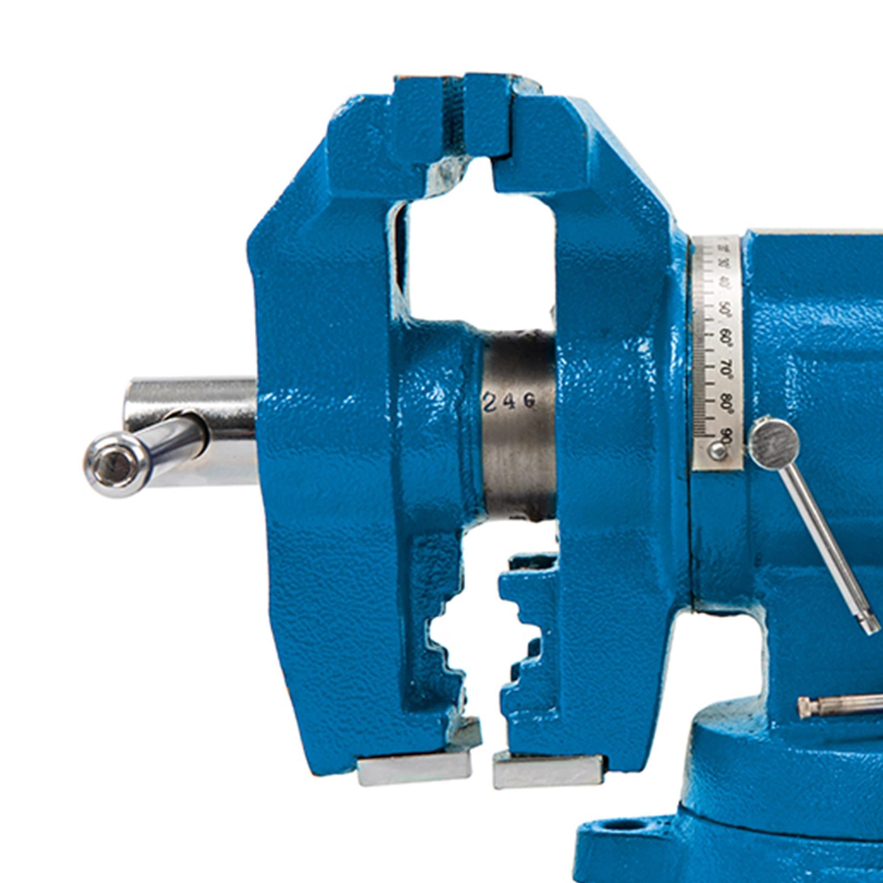 Multipurpose Vice 125mm -Rotating 360° x 360° Workshop Bench Clamp Garage DIY