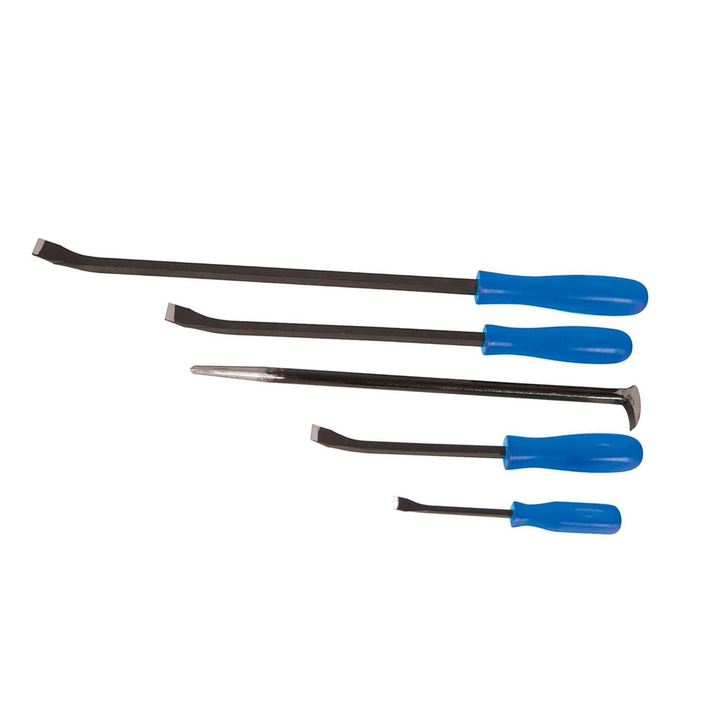 5Pce Pry Bar Set Heavy Duty Pry Bars Roll Bars Strong Durable Container Opener