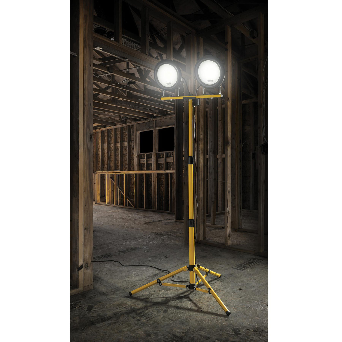 Defender DF4000 Twin Head LED Site Light 110V Powerful energy saving