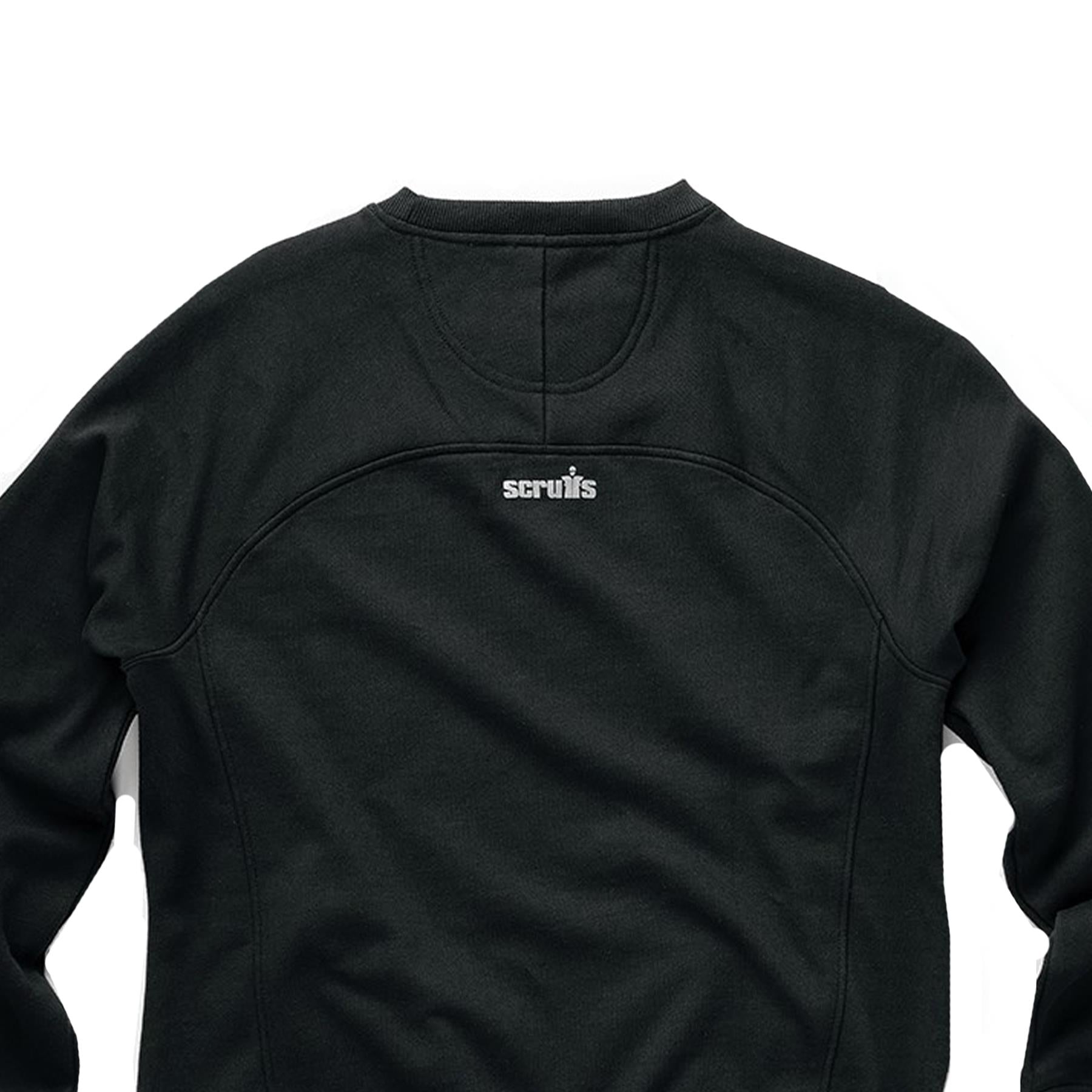 Scruffs Eco Worker Shirt Mens Work Sweatshirt Black L