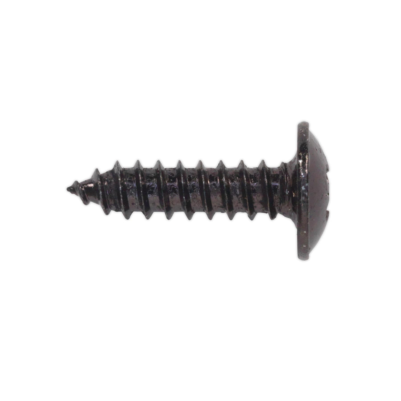 Sealey Self Tapping Screw 4.2 x 16mm Flanged Head Black Pozi Pack o