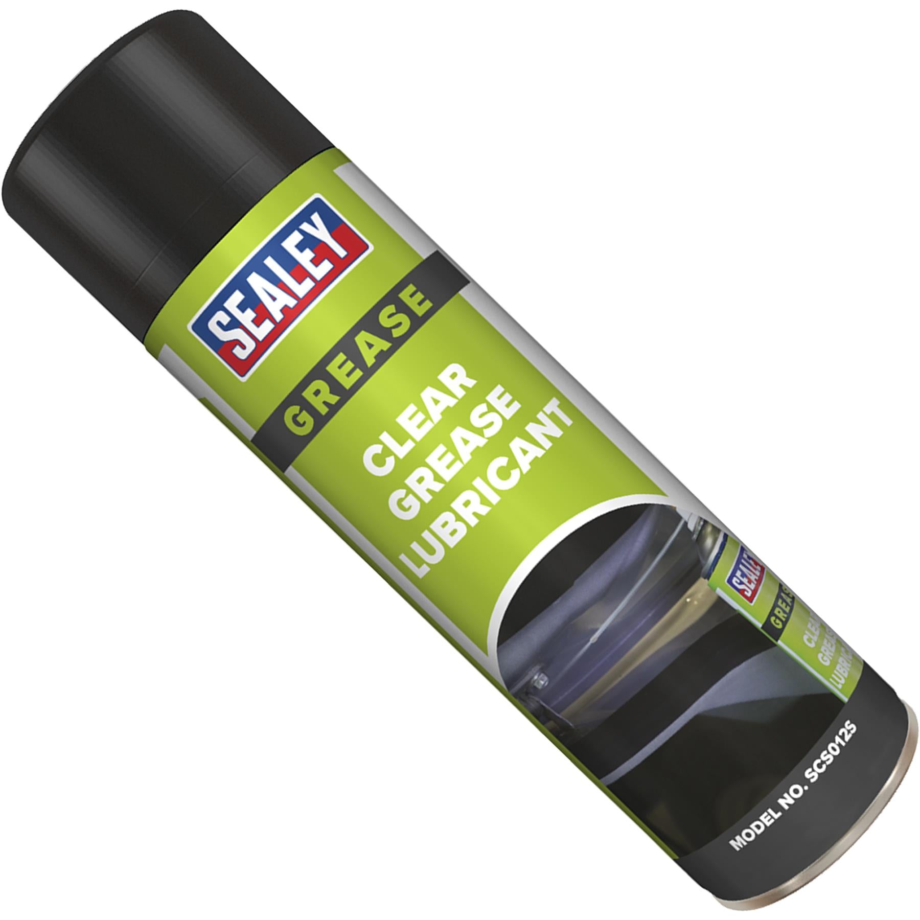 Sealey Clear Grease Lubricant 500ml Pack of 6