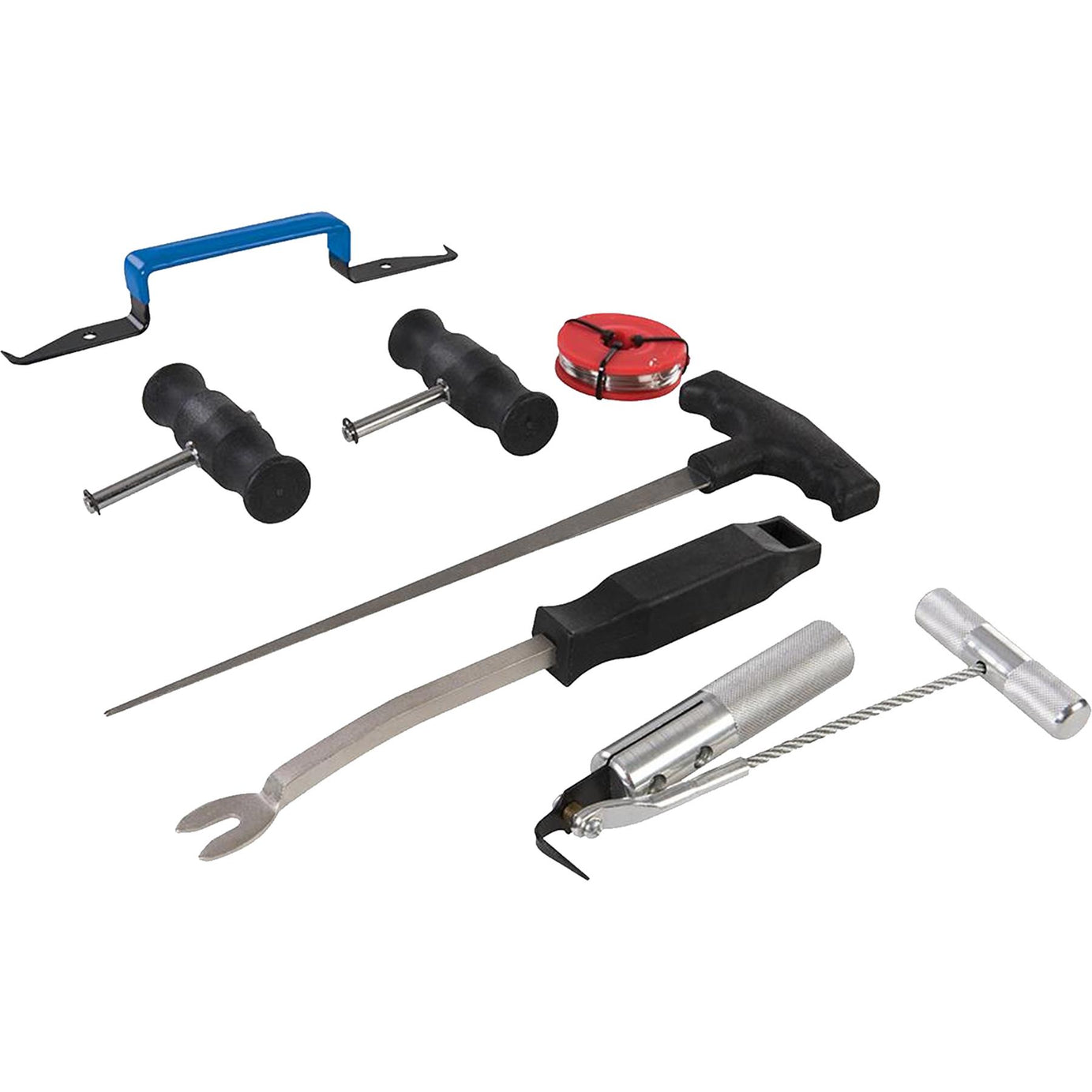 Windscreen Removal Kit 7Pc Reinforced Composite Handles With Chromed Steel Shaft