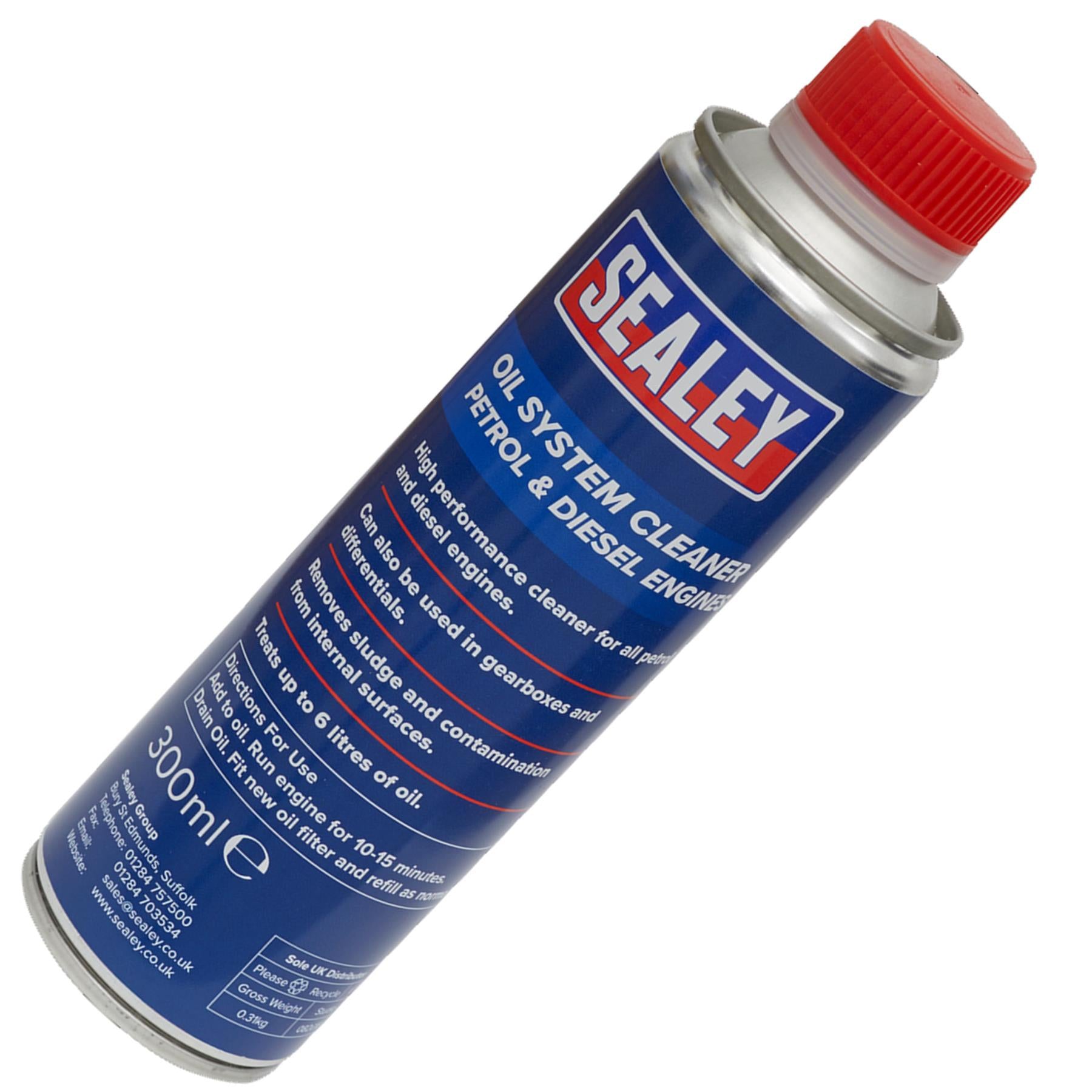 Sealey Oil System Cleaner 300ml - Petrol & Diesel Engines