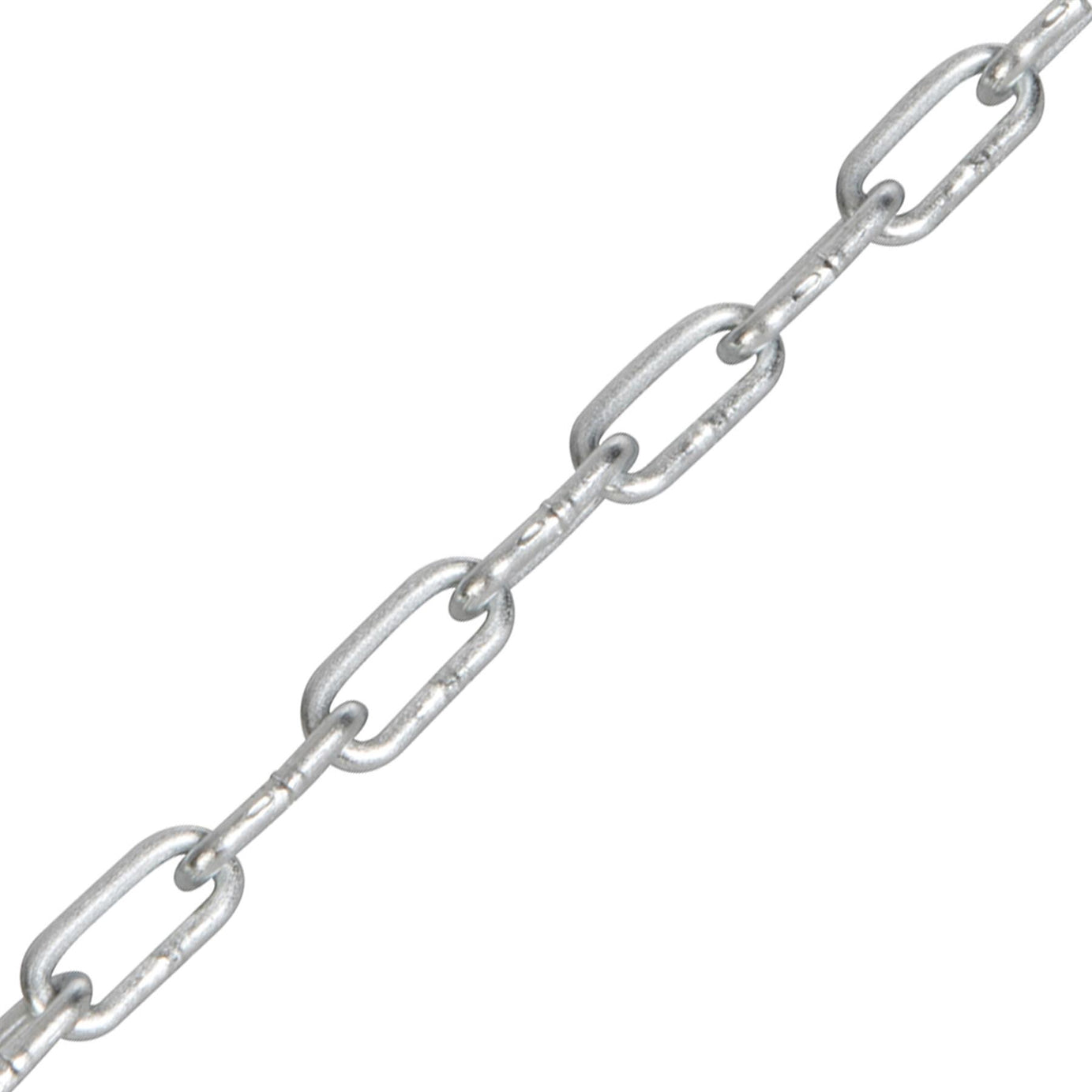 Electro Galvanised Chain 2mm X 2.5M Zinc-Plated For Corrosion Resistance