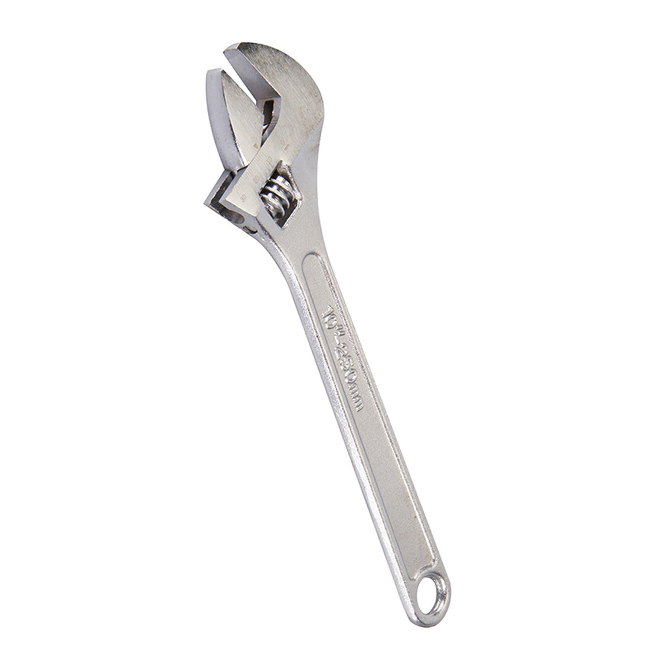 3Pce Adjustable Wrench Set 150, 200 & 250mm Chrome-Plated Carbon Steel