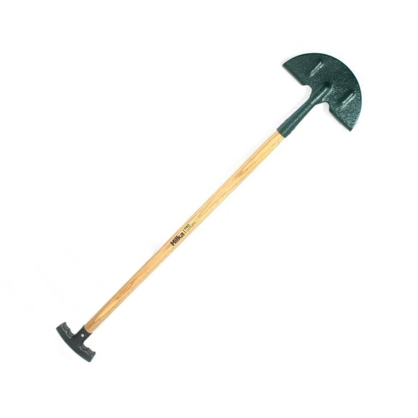 Carbon Steel Edging iron with long hardwood shaft