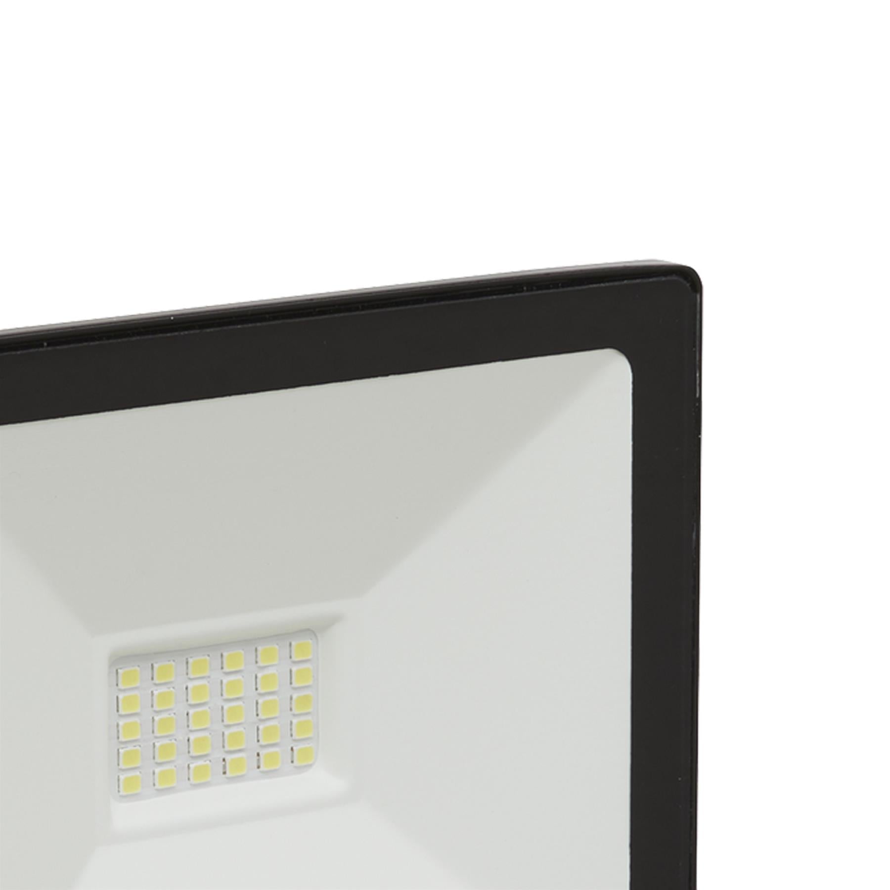 Sealey Extra Slim Floodlight with Wall Bracket 20W SMD LED